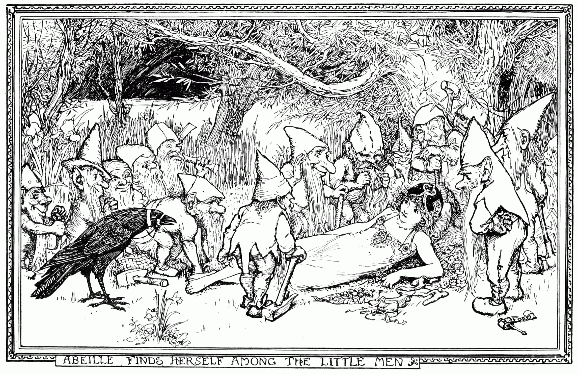 Undescribed: the plate the transcription carries as The Olive Fairy Book - to face p 46.png. An image pass replaces this by looking at the picture.