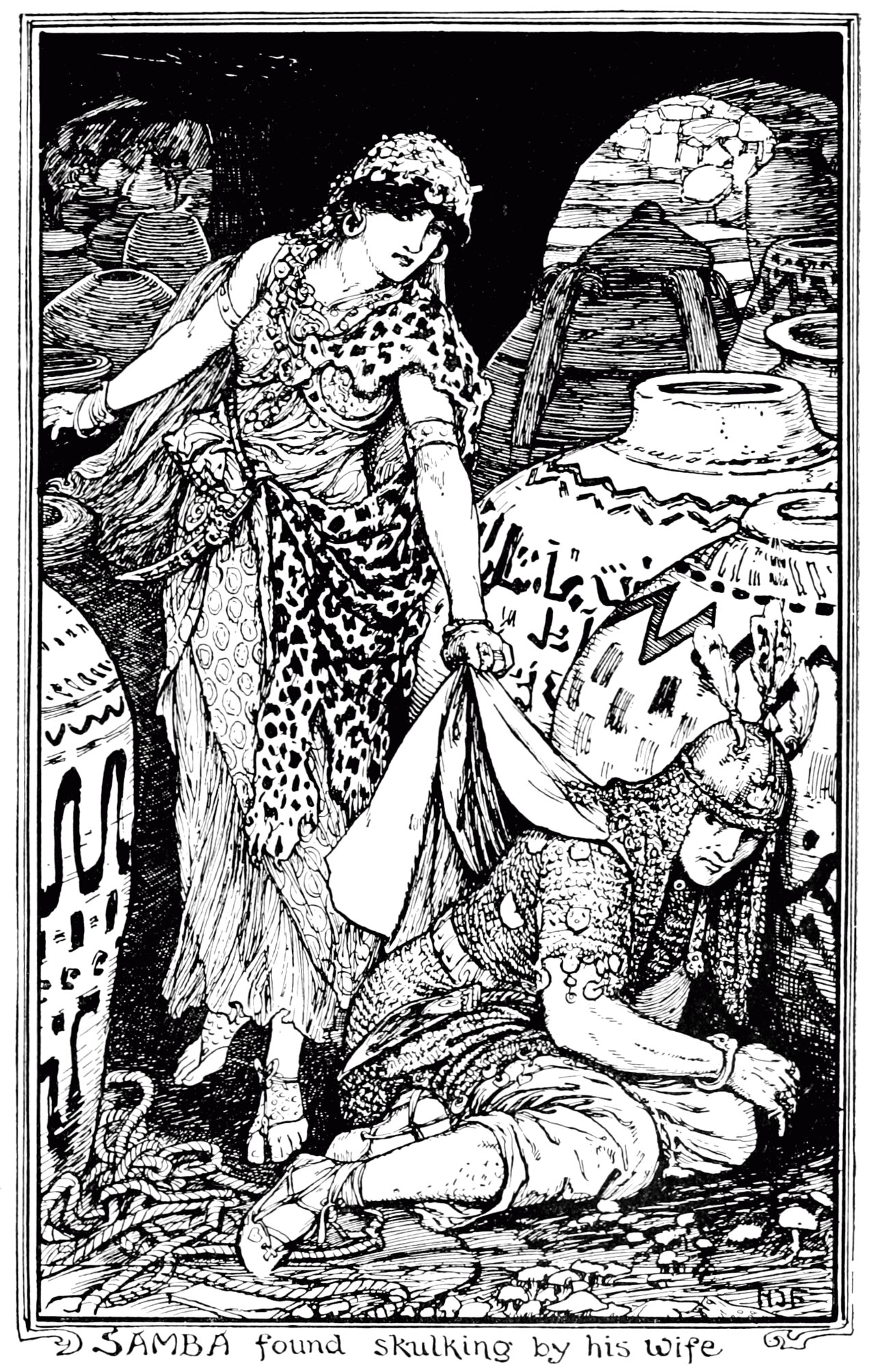 Undescribed: the plate the transcription carries as The Olive Fairy Book - to face p 110.png. An image pass replaces this by looking at the picture.