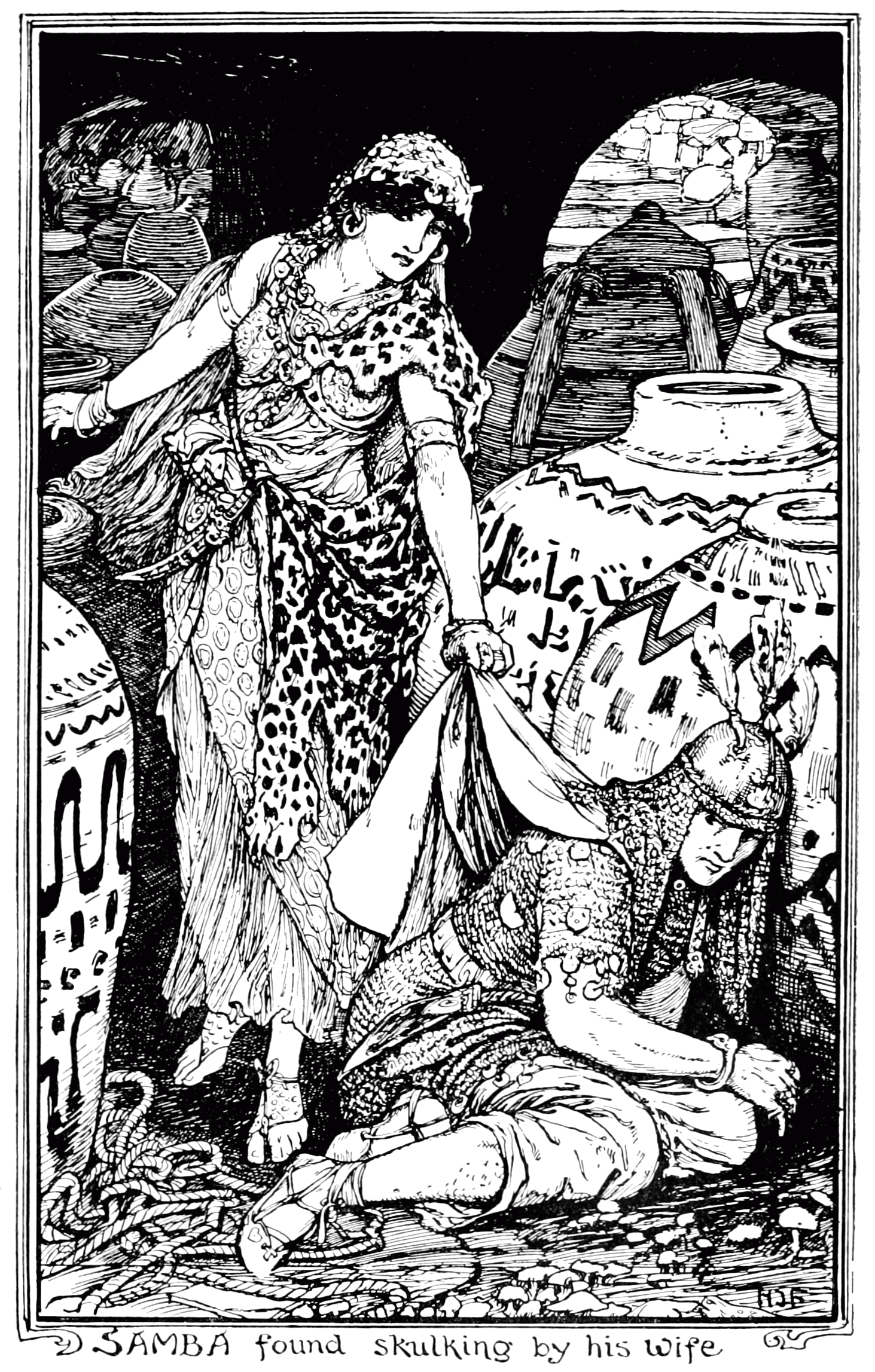 Undescribed: the plate the transcription carries as The Olive Fairy Book - to face p 110.png. An image pass replaces this by looking at the picture.