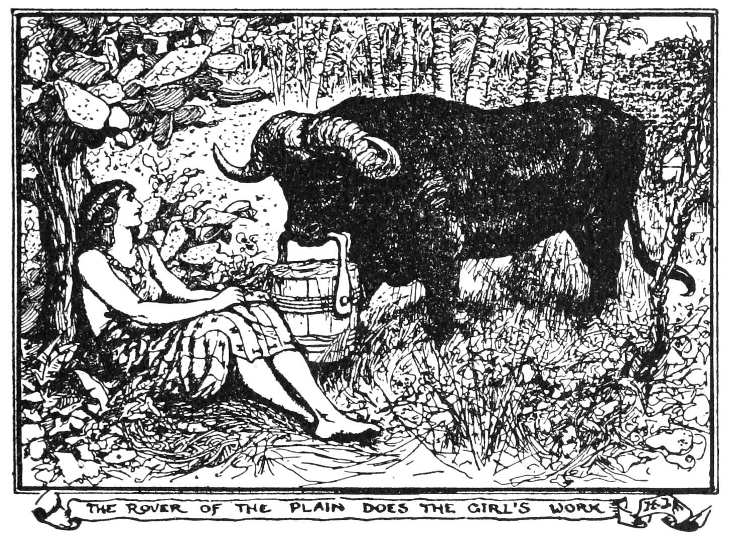 Undescribed: the plate the transcription carries as The Orange Fairy Book - Page 197.png. An image pass replaces this by looking at the picture.