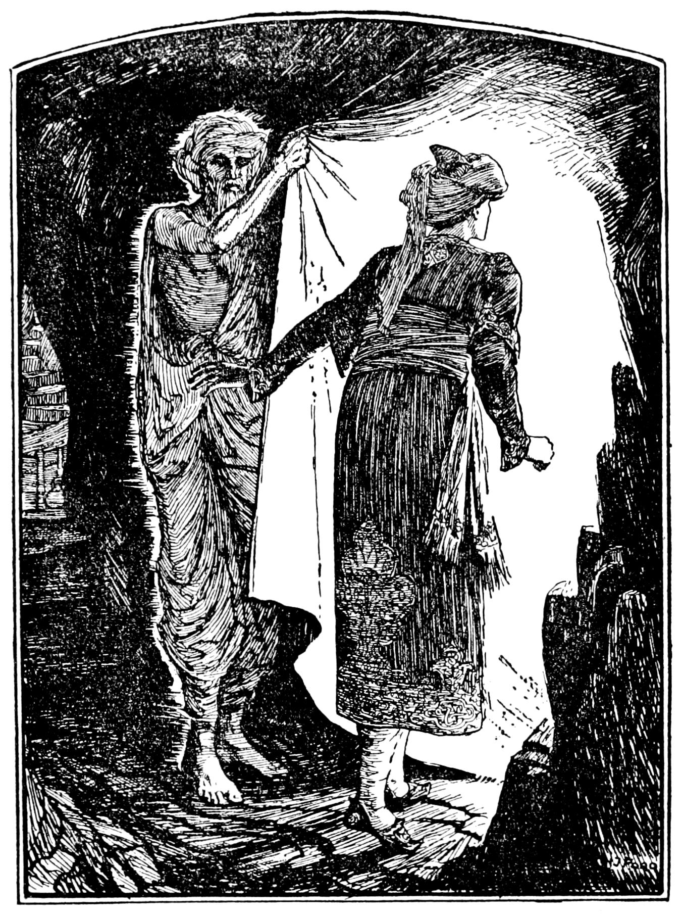 Undescribed: the plate the transcription carries as The Orange Fairy Book - Page 28.png. An image pass replaces this by looking at the picture.