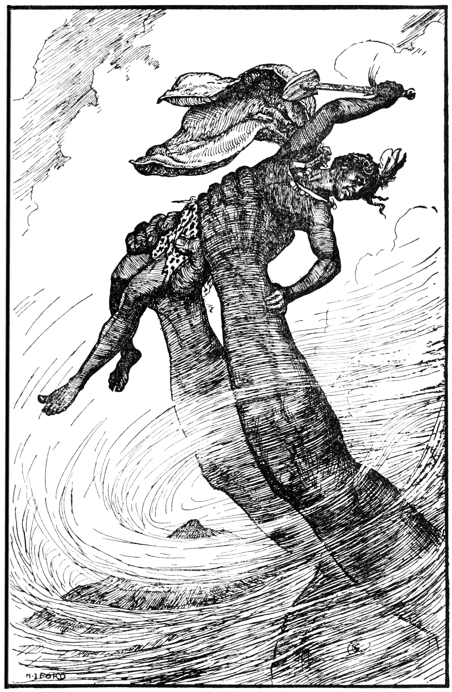 Undescribed: the plate the transcription carries as The Orange Fairy Book - Page 17.png. An image pass replaces this by looking at the picture.