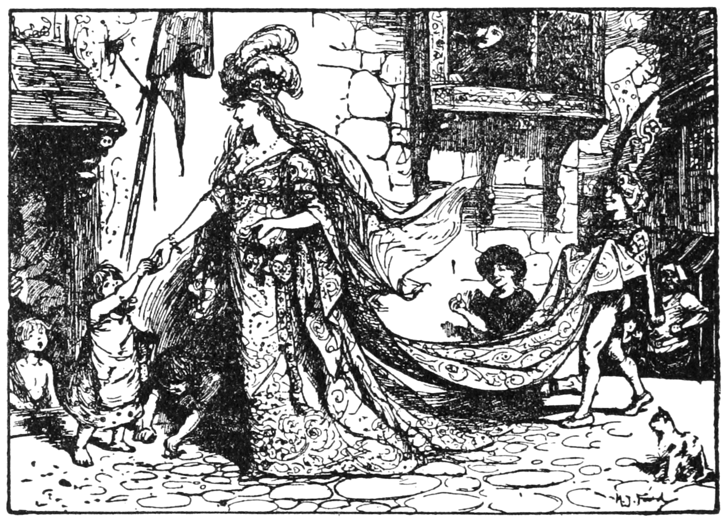 Undescribed: the plate the transcription carries as The Orange Fairy Book - Page 353.png. An image pass replaces this by looking at the picture.