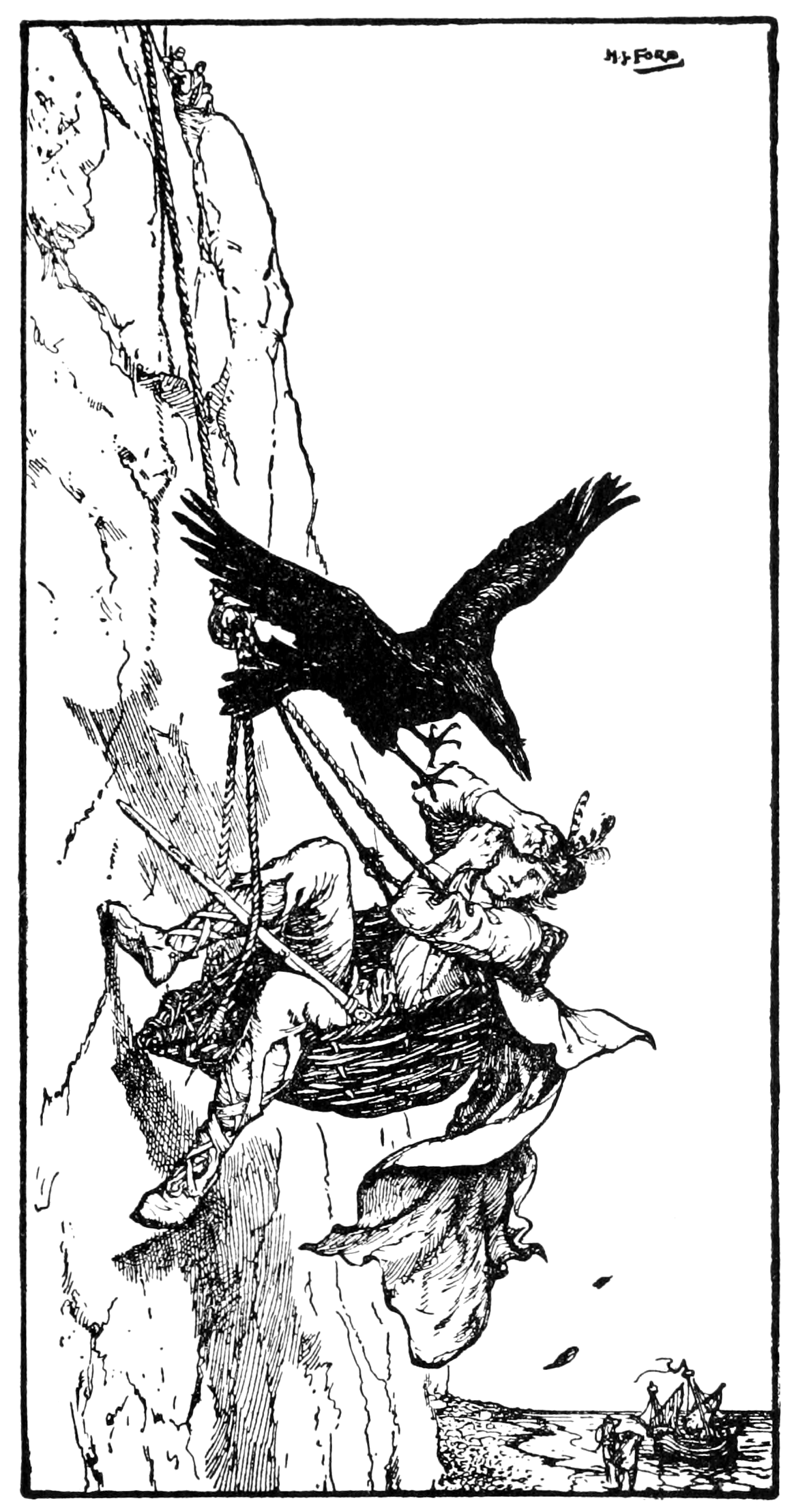Undescribed: the plate the transcription carries as The Orange Fairy Book - Page 43.png. An image pass replaces this by looking at the picture.