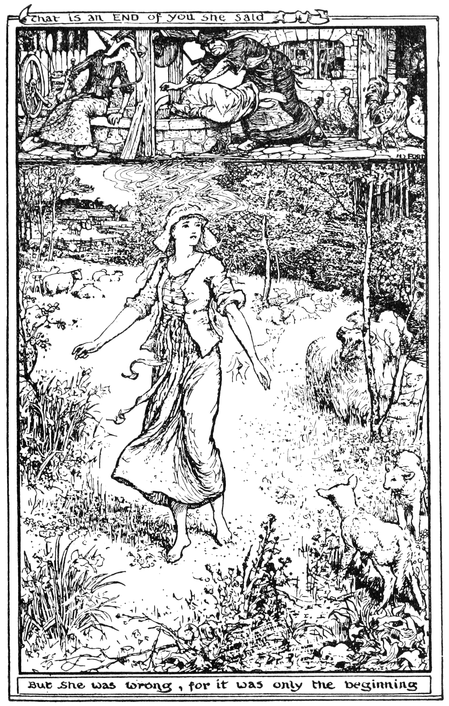 Undescribed: the plate the transcription carries as The Orange Fairy Book - Page 95.png. An image pass replaces this by looking at the picture.