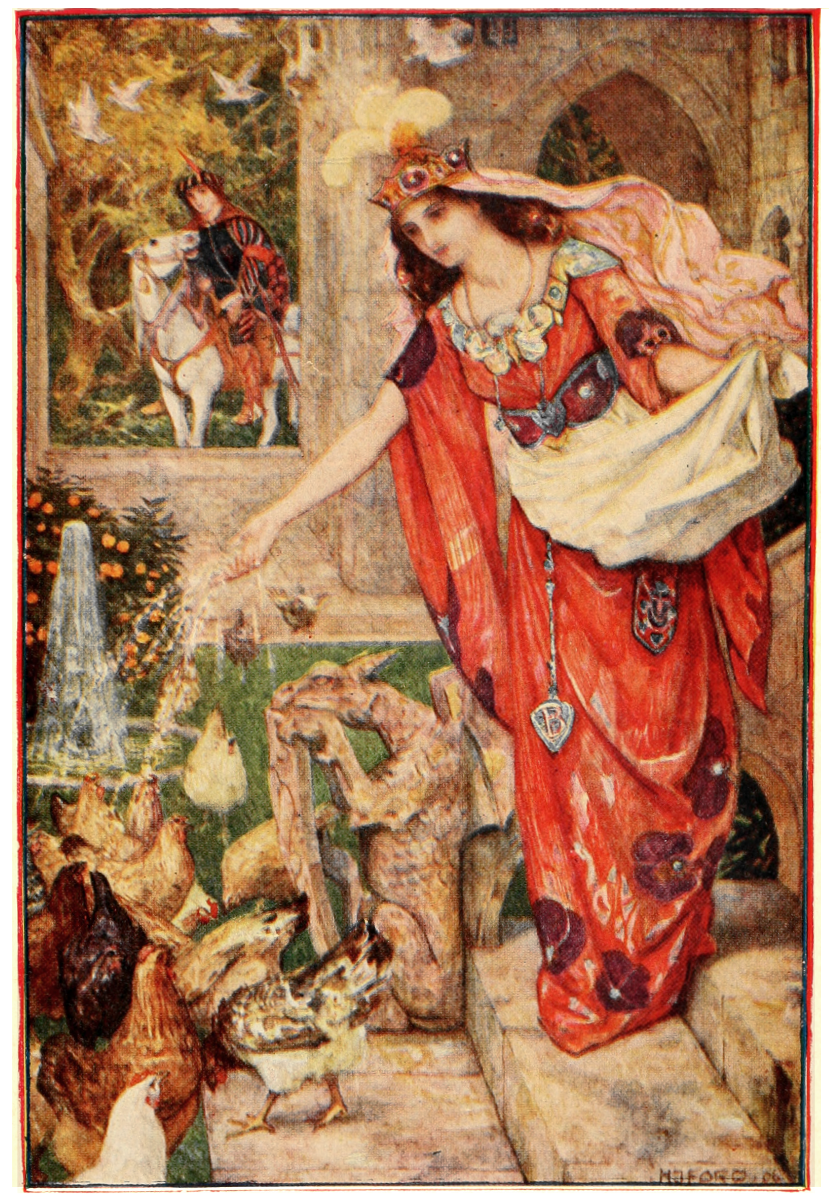 Undescribed: the plate the transcription carries as The Orange Fairy Book - Page 290.png. An image pass replaces this by looking at the picture.