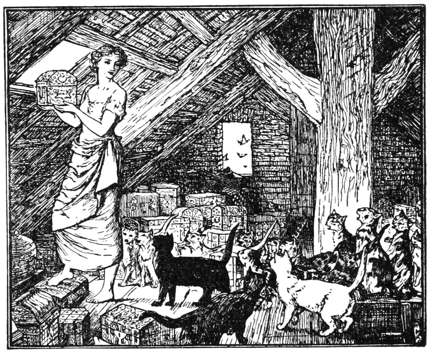 Undescribed: the plate the transcription carries as The Orange Fairy Book - Page 111.png. An image pass replaces this by looking at the picture.