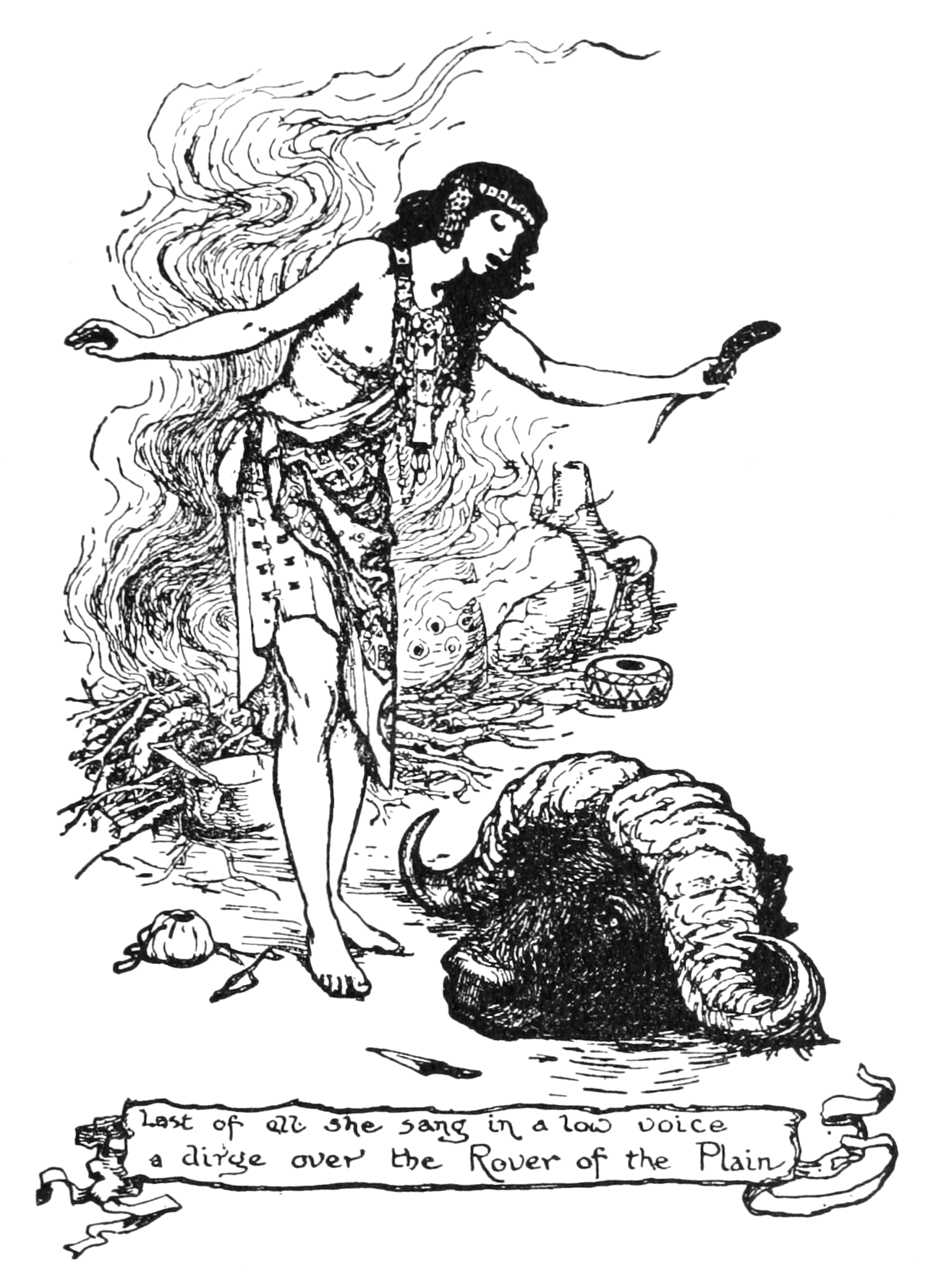 Undescribed: the plate the transcription carries as The Orange Fairy Book - Facing p202.png. An image pass replaces this by looking at the picture.