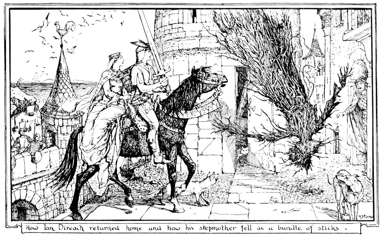Undescribed: the plate the transcription carries as The Orange Fairy Book - Facing p74.png. An image pass replaces this by looking at the picture.