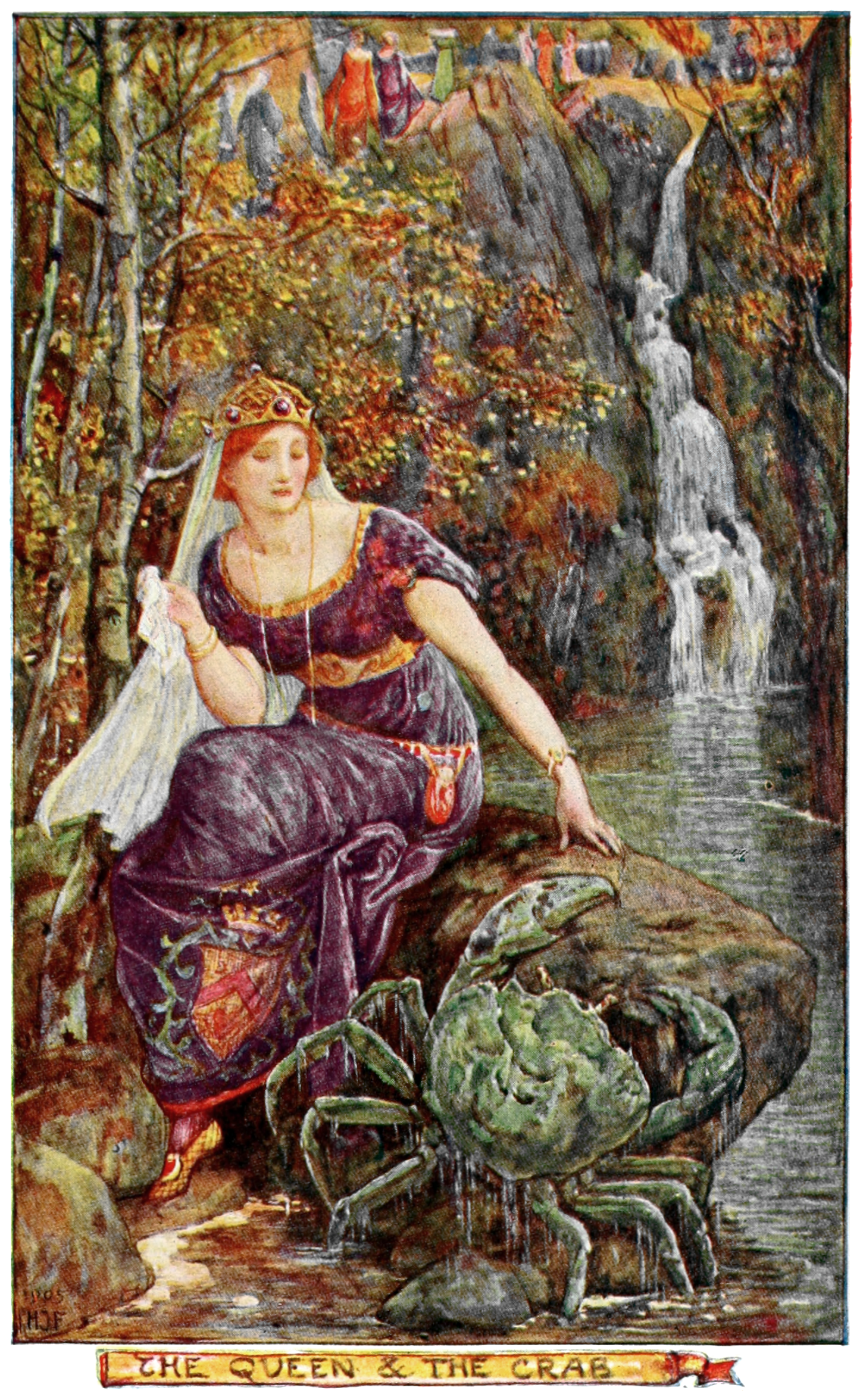 Undescribed: the plate the transcription carries as The Orange Fairy Book - Facing p204.png. An image pass replaces this by looking at the picture.