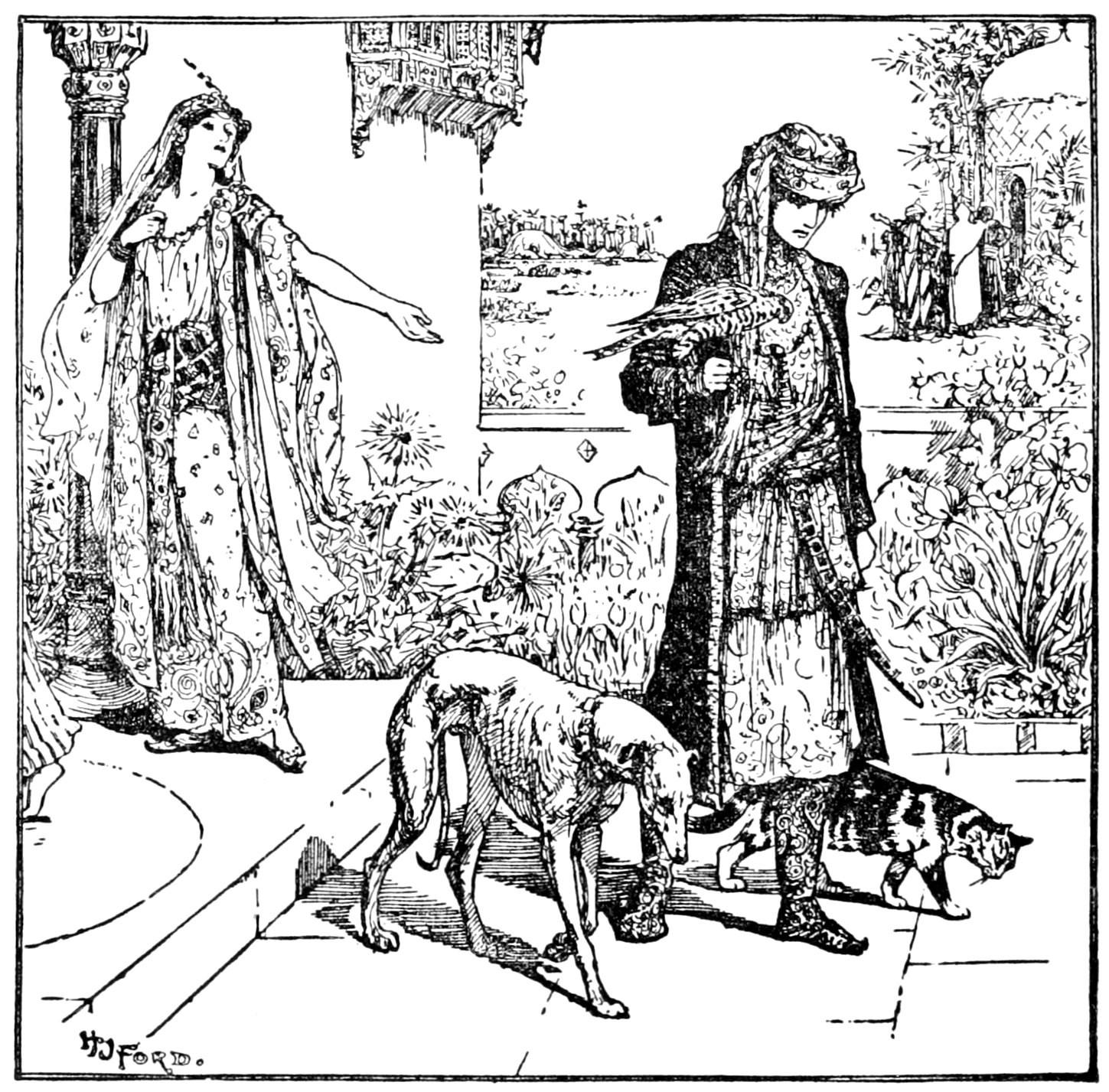 Undescribed: the plate the transcription carries as The Orange Fairy Book - Page 139.png. An image pass replaces this by looking at the picture.