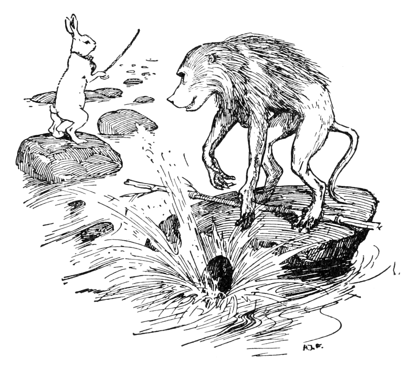 Undescribed: the plate the transcription carries as The Orange Fairy Book - Page 31.png. An image pass replaces this by looking at the picture.