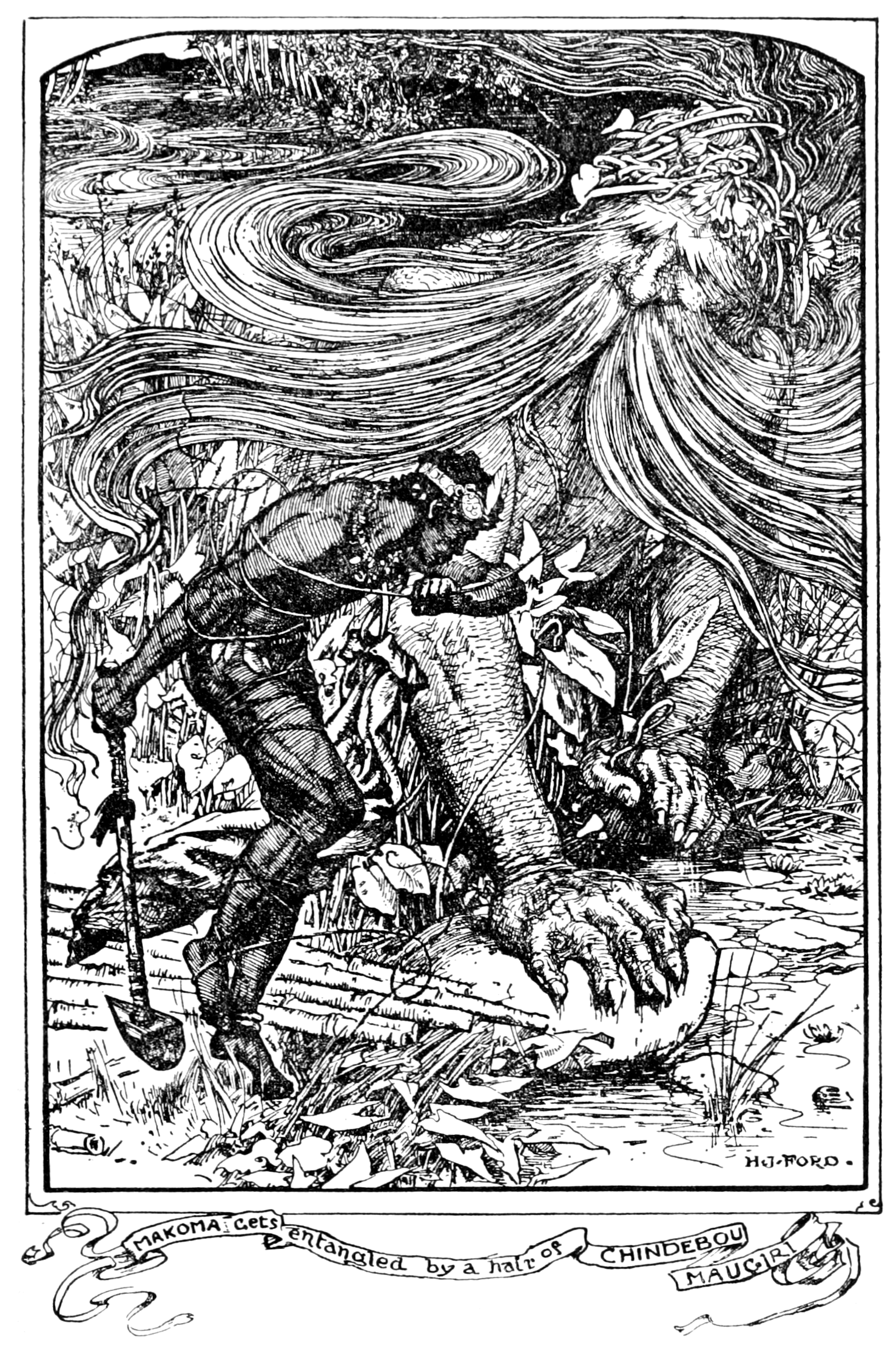 Undescribed: the plate the transcription carries as The Orange Fairy Book - Facing p12.png. An image pass replaces this by looking at the picture.