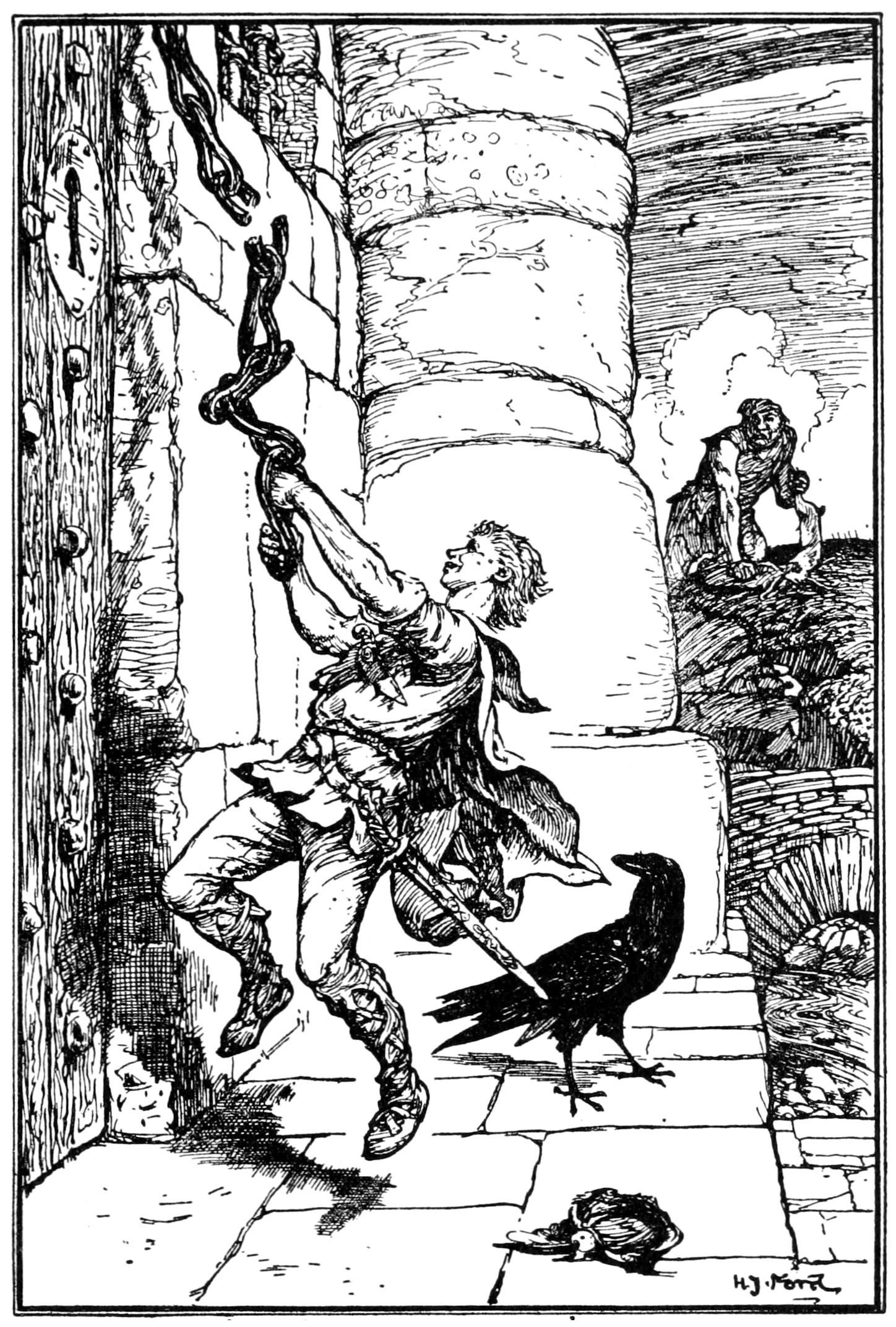 Undescribed: the plate the transcription carries as The Orange Fairy Book - Facing p68.png. An image pass replaces this by looking at the picture.