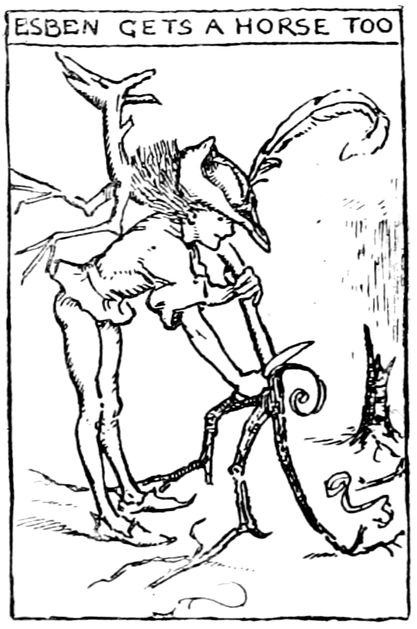 black ans white illustration of a witch calling up at the sky.