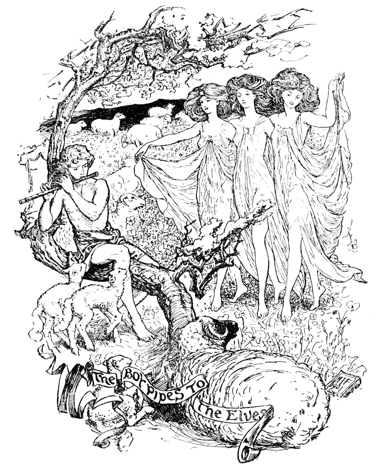 Undescribed: the plate the transcription carries as The Violet Fairy Book - Page 383.png. An image pass replaces this by looking at the picture.