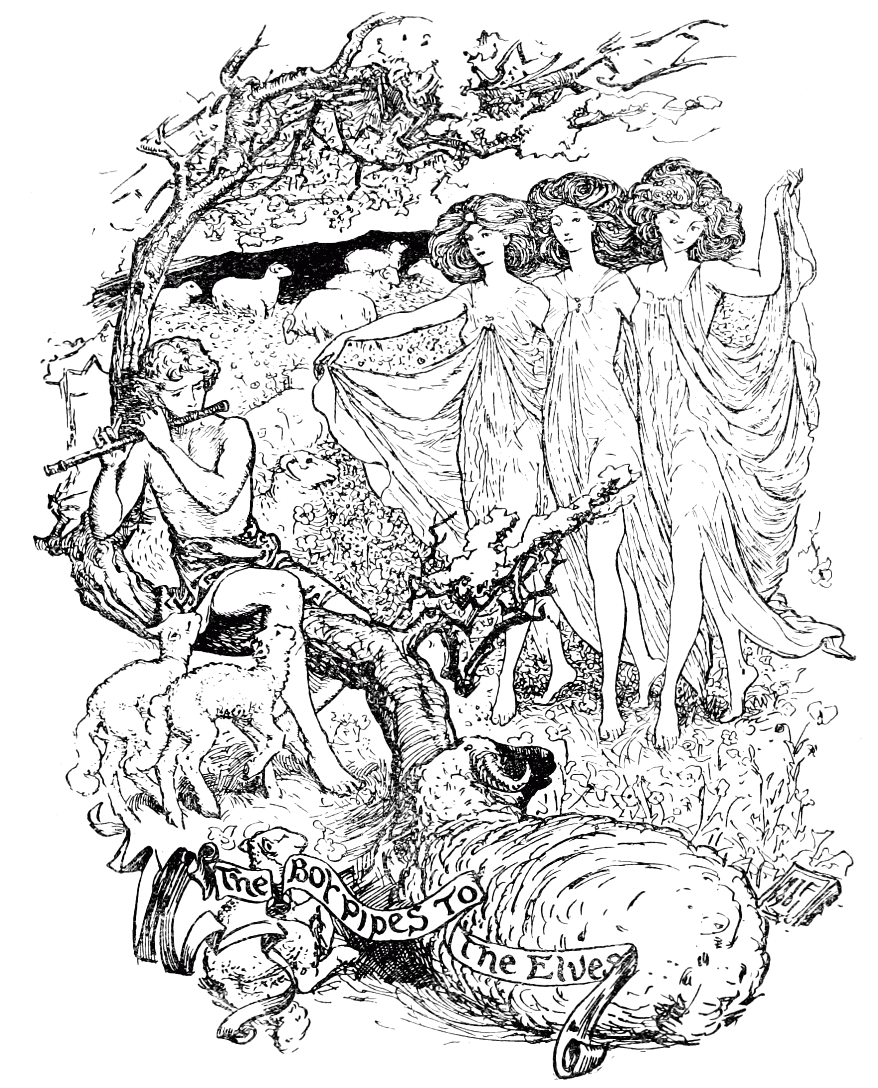 Undescribed: the plate the transcription carries as The Violet Fairy Book - Page 383.png. An image pass replaces this by looking at the picture.
