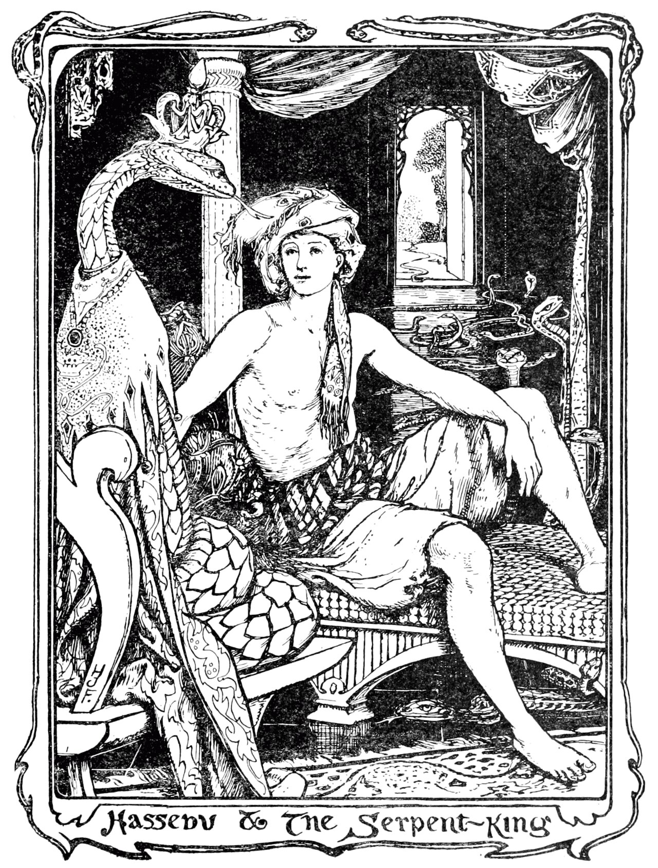 Undescribed: the plate the transcription carries as The Violet Fairy Book - Page 267.png. An image pass replaces this by looking at the picture.
