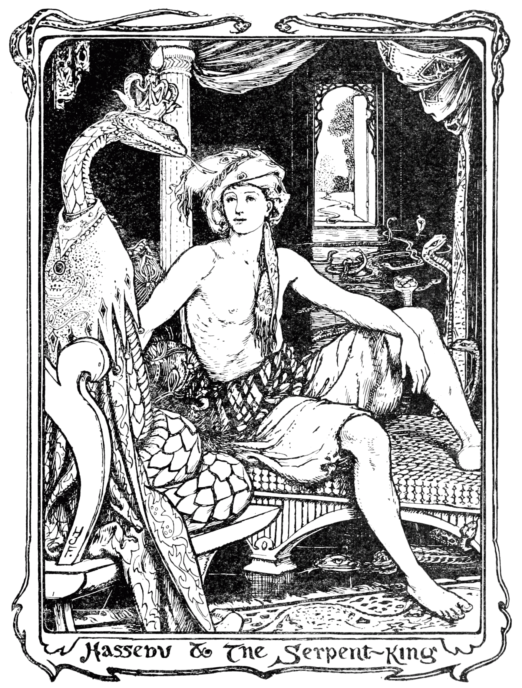 Undescribed: the plate the transcription carries as The Violet Fairy Book - Page 267.png. An image pass replaces this by looking at the picture.