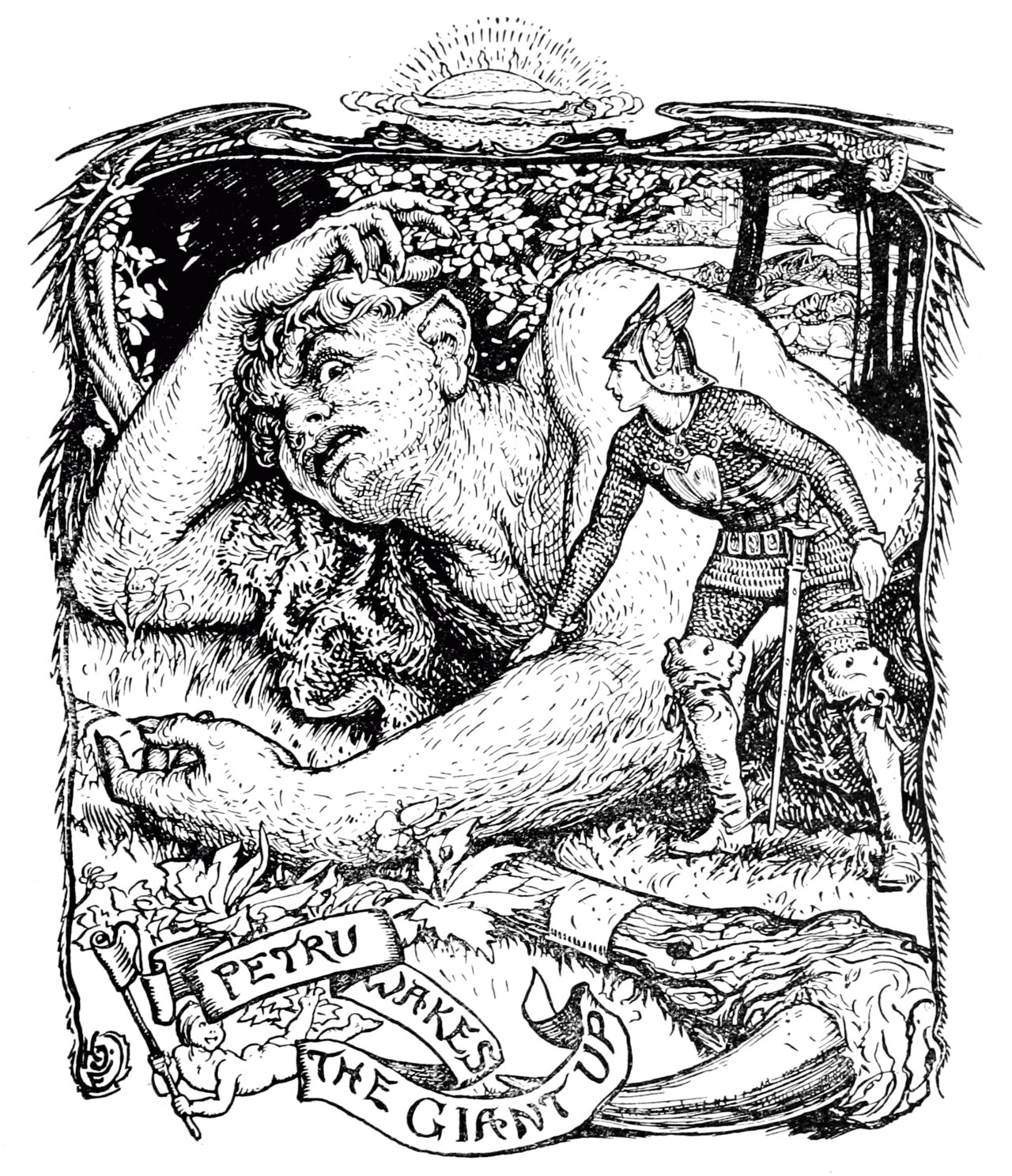 Undescribed: the plate the transcription carries as The Violet Fairy Book - Page 193.png. An image pass replaces this by looking at the picture.