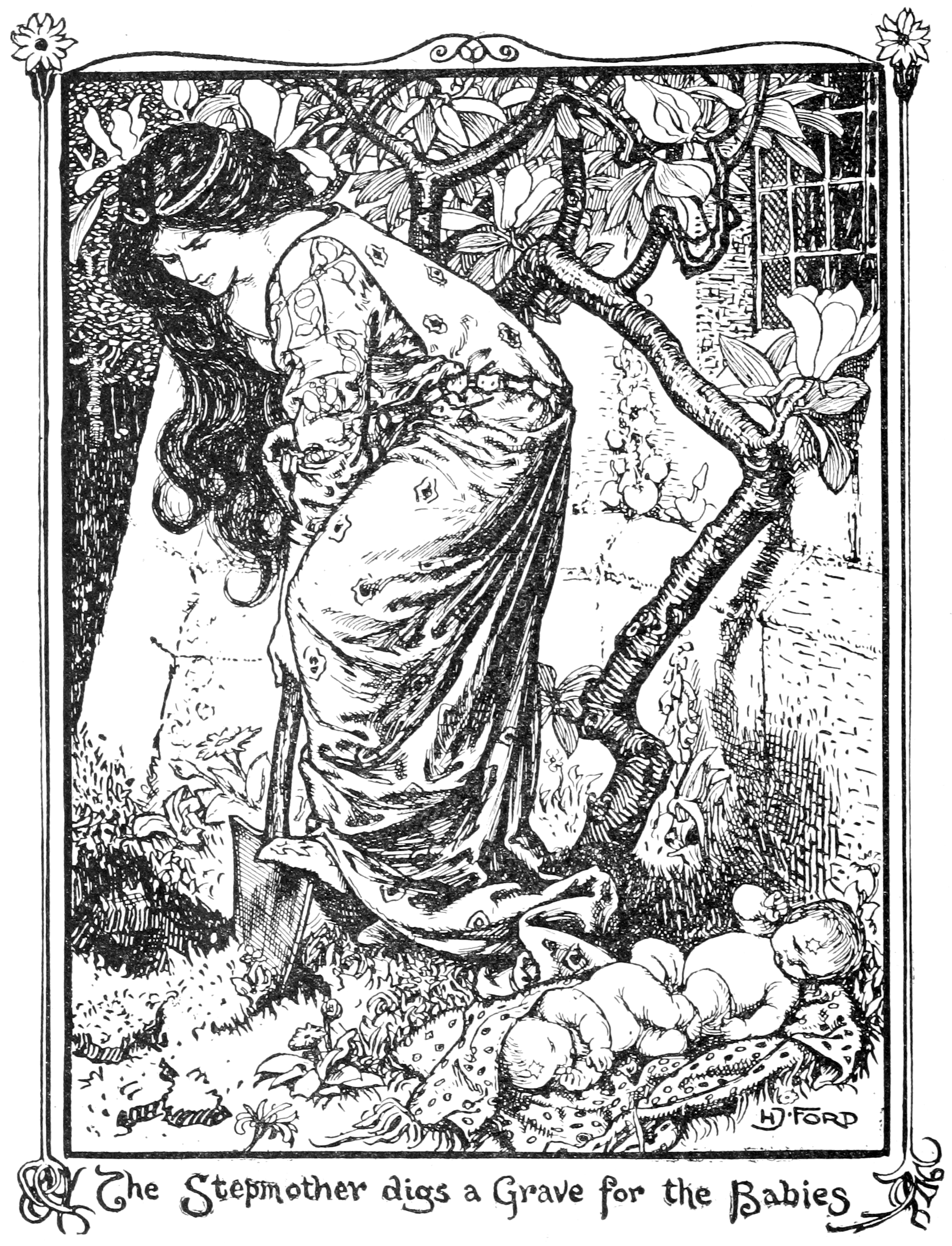 Undescribed: the plate the transcription carries as The Violet Fairy Book - Page 302.png. An image pass replaces this by looking at the picture.