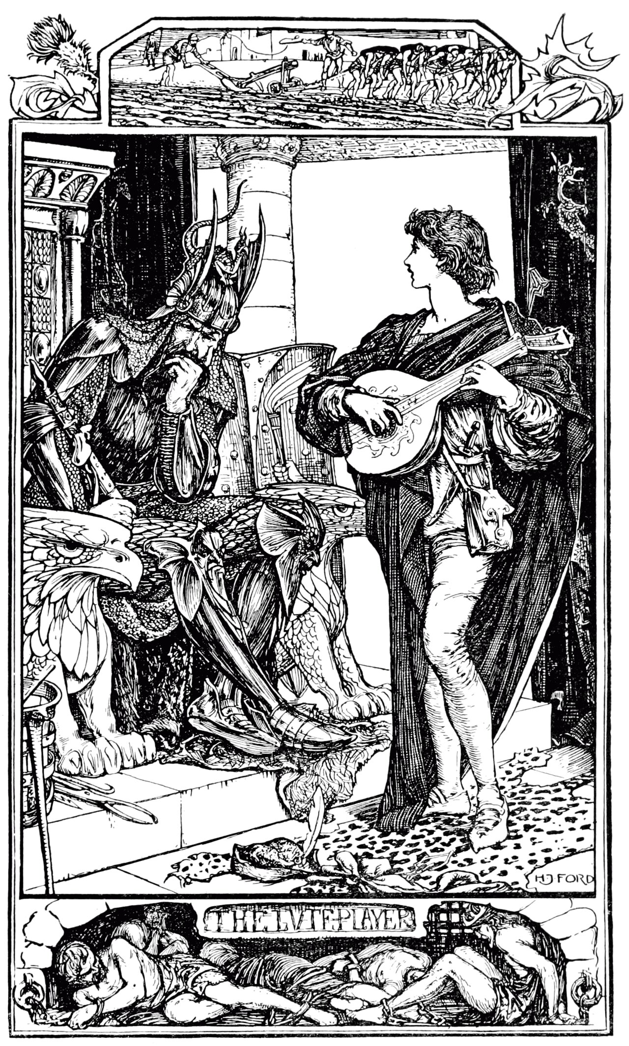 Undescribed: the plate the transcription carries as The Violet Fairy Book - Facing page 70.png. An image pass replaces this by looking at the picture.