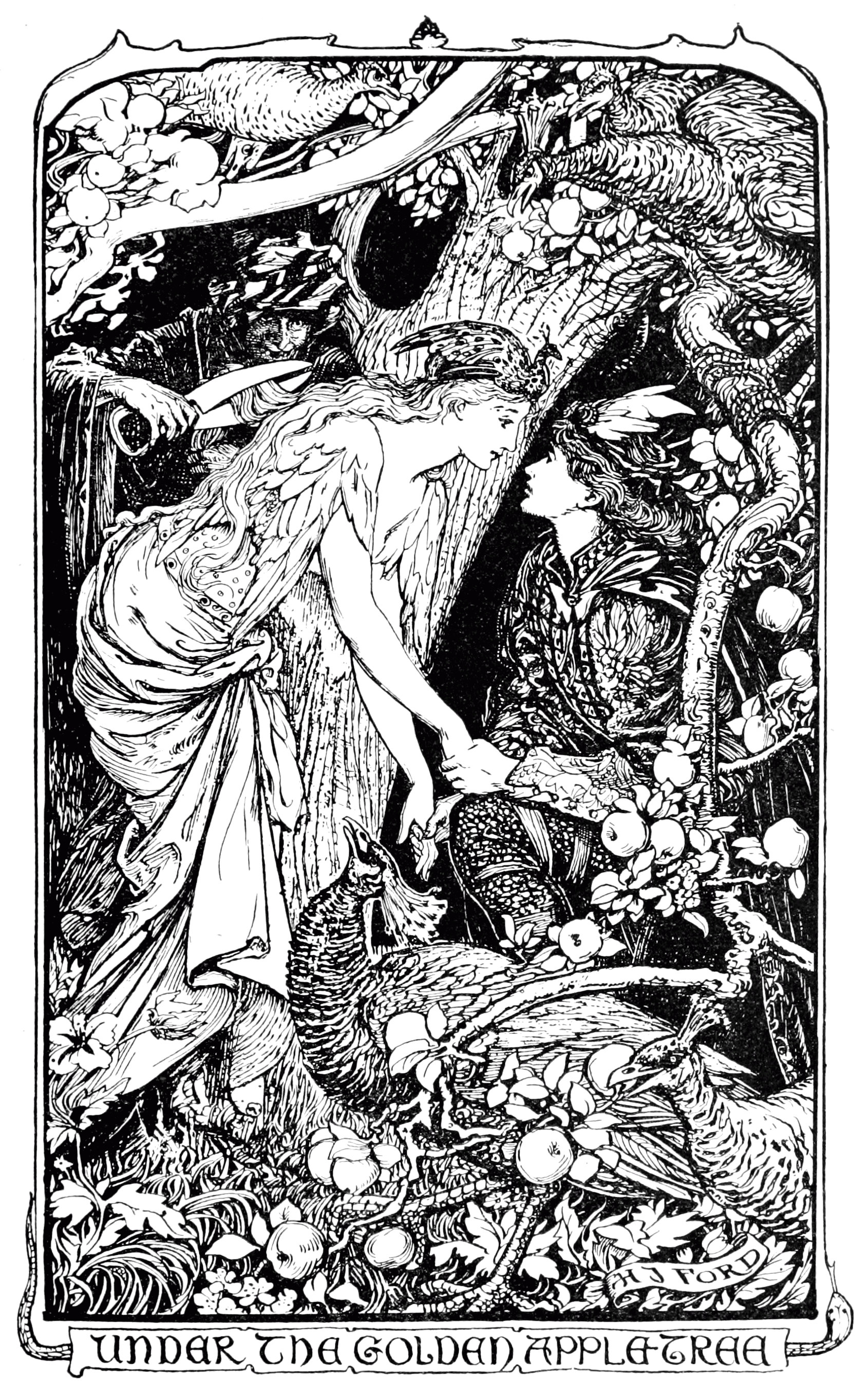 Undescribed: the plate the transcription carries as The Violet Fairy Book - Facing page 56.png. An image pass replaces this by looking at the picture.