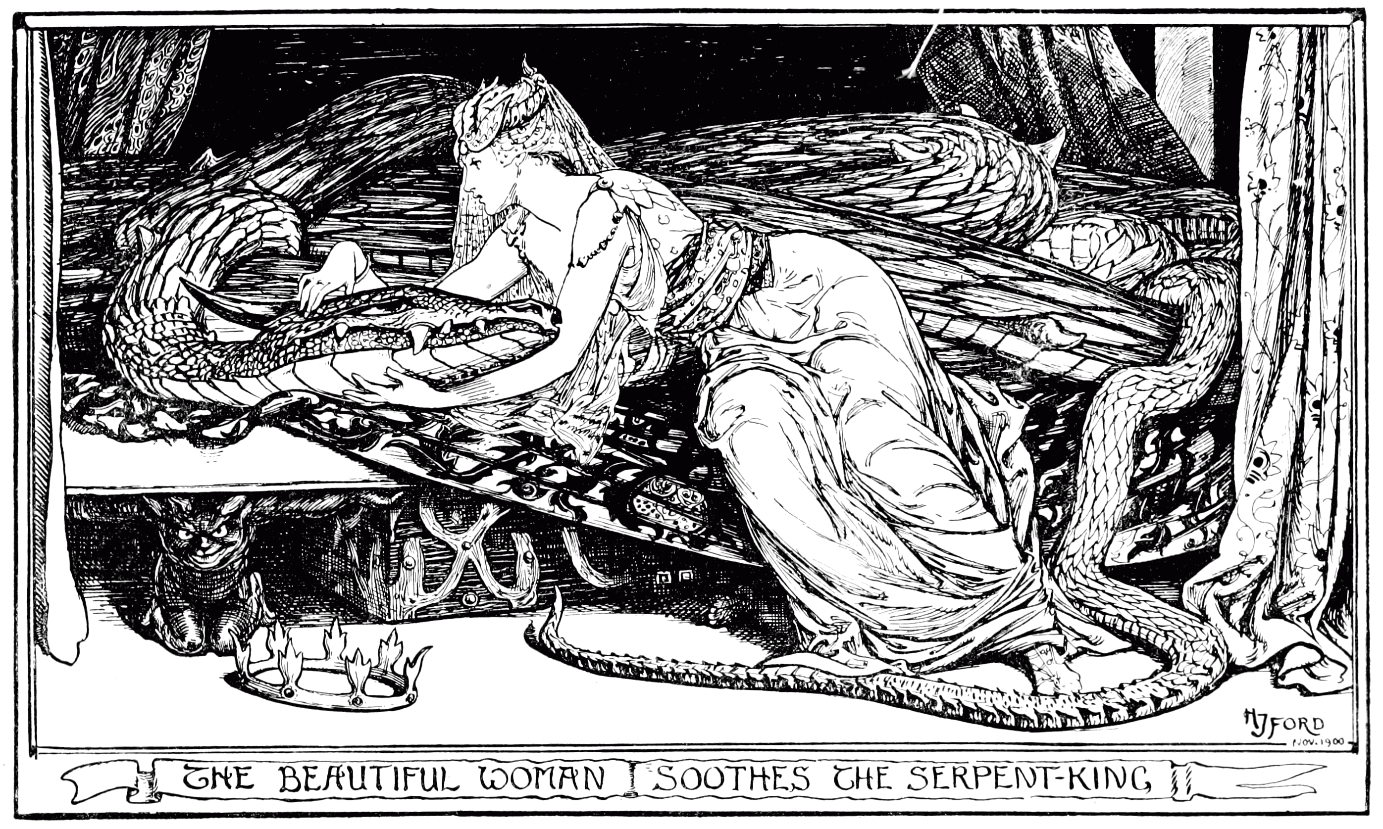 Undescribed: the plate the transcription carries as The Violet Fairy Book - Facing page 30.png. An image pass replaces this by looking at the picture.