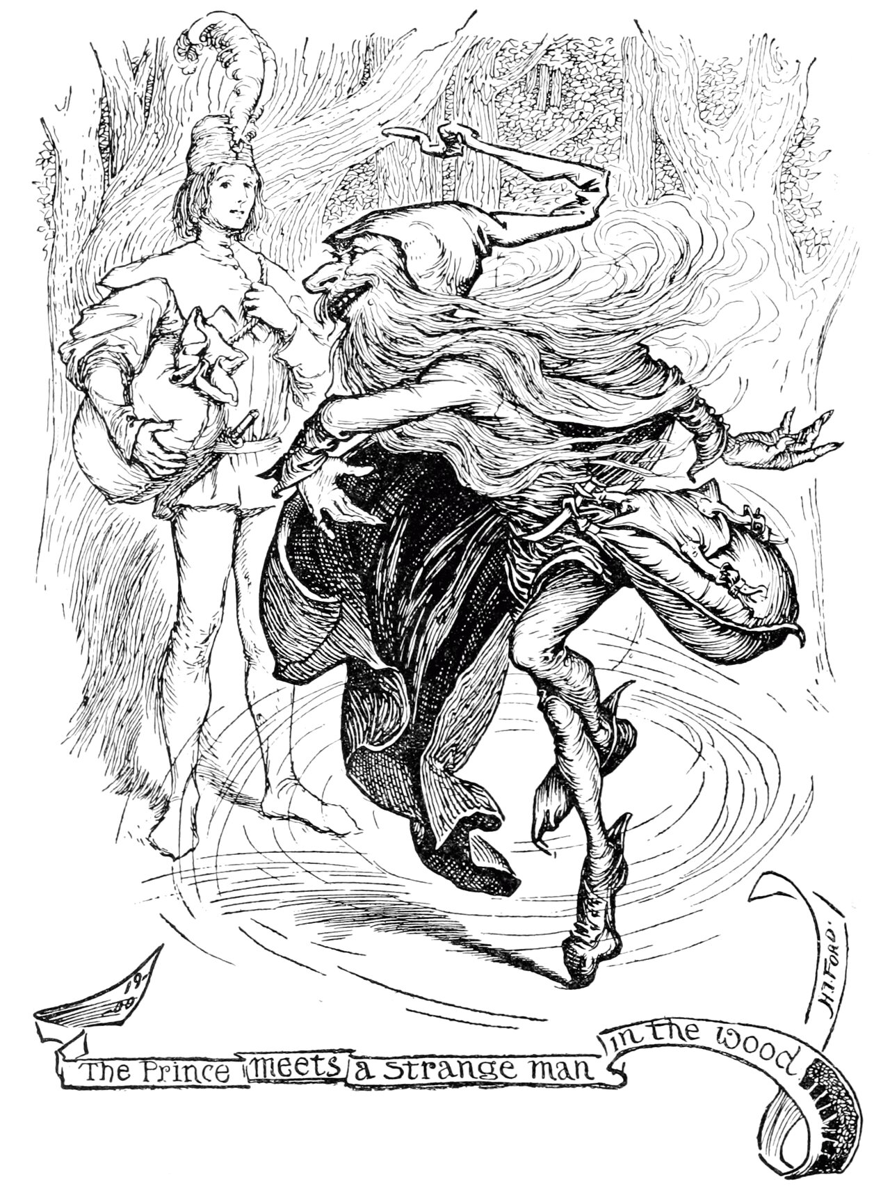 Undescribed: the plate the transcription carries as The Violet Fairy Book - Page 80.png. An image pass replaces this by looking at the picture.