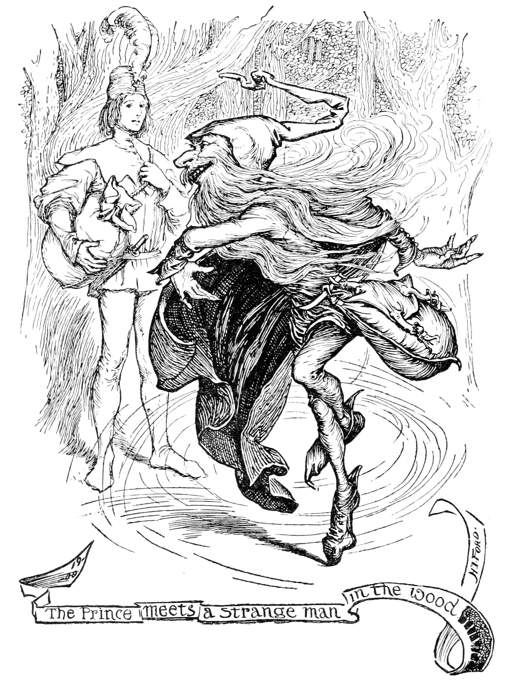 Undescribed: the plate the transcription carries as The Violet Fairy Book - Page 80.png. An image pass replaces this by looking at the picture.