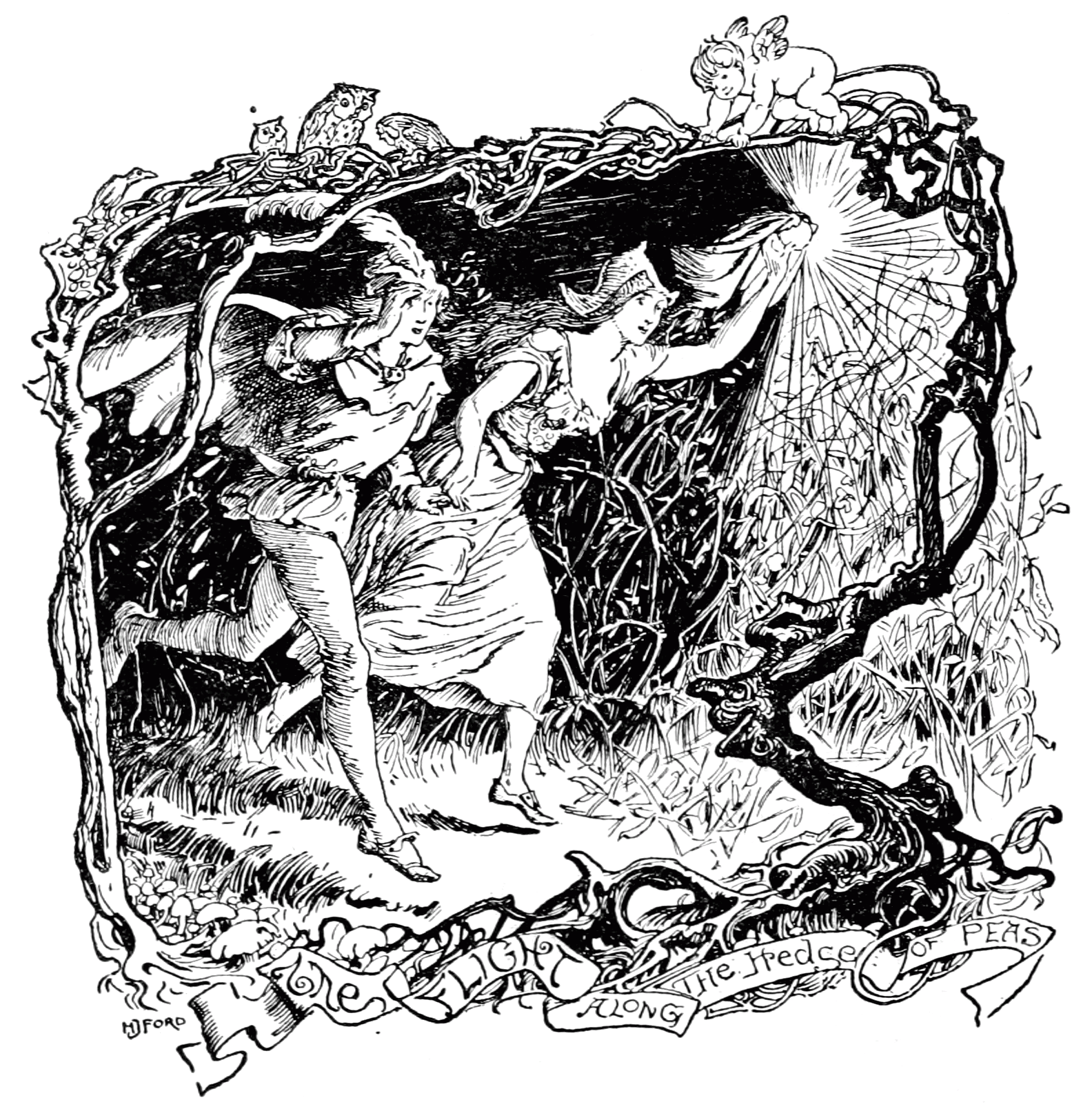 Undescribed: the plate the transcription carries as The Violet Fairy Book - Page 92.png. An image pass replaces this by looking at the picture.