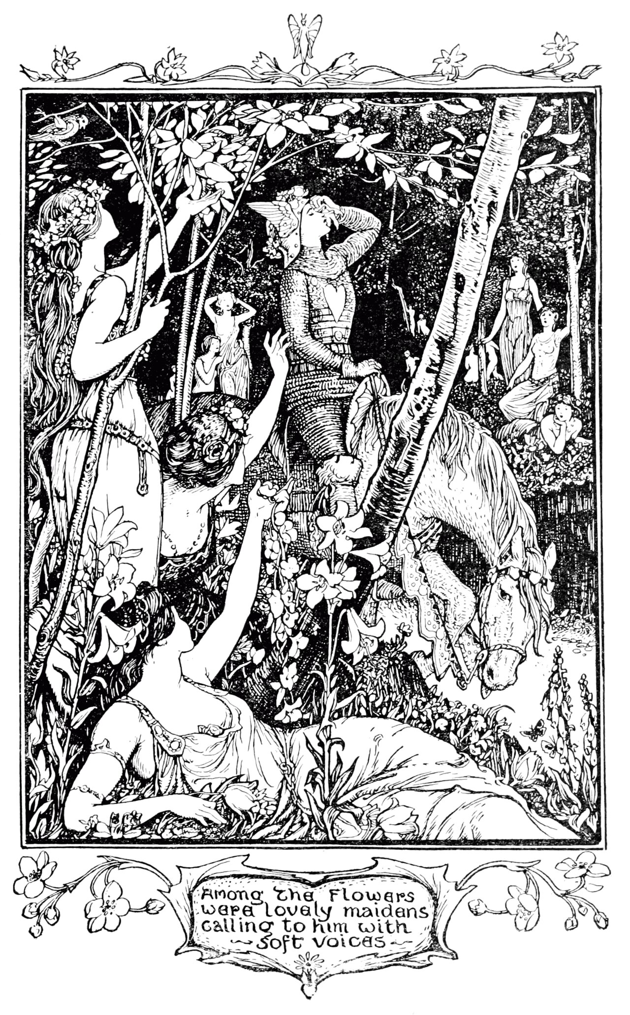 Undescribed: the plate the transcription carries as The Violet Fairy Book - Facing page 184.png. An image pass replaces this by looking at the picture.
