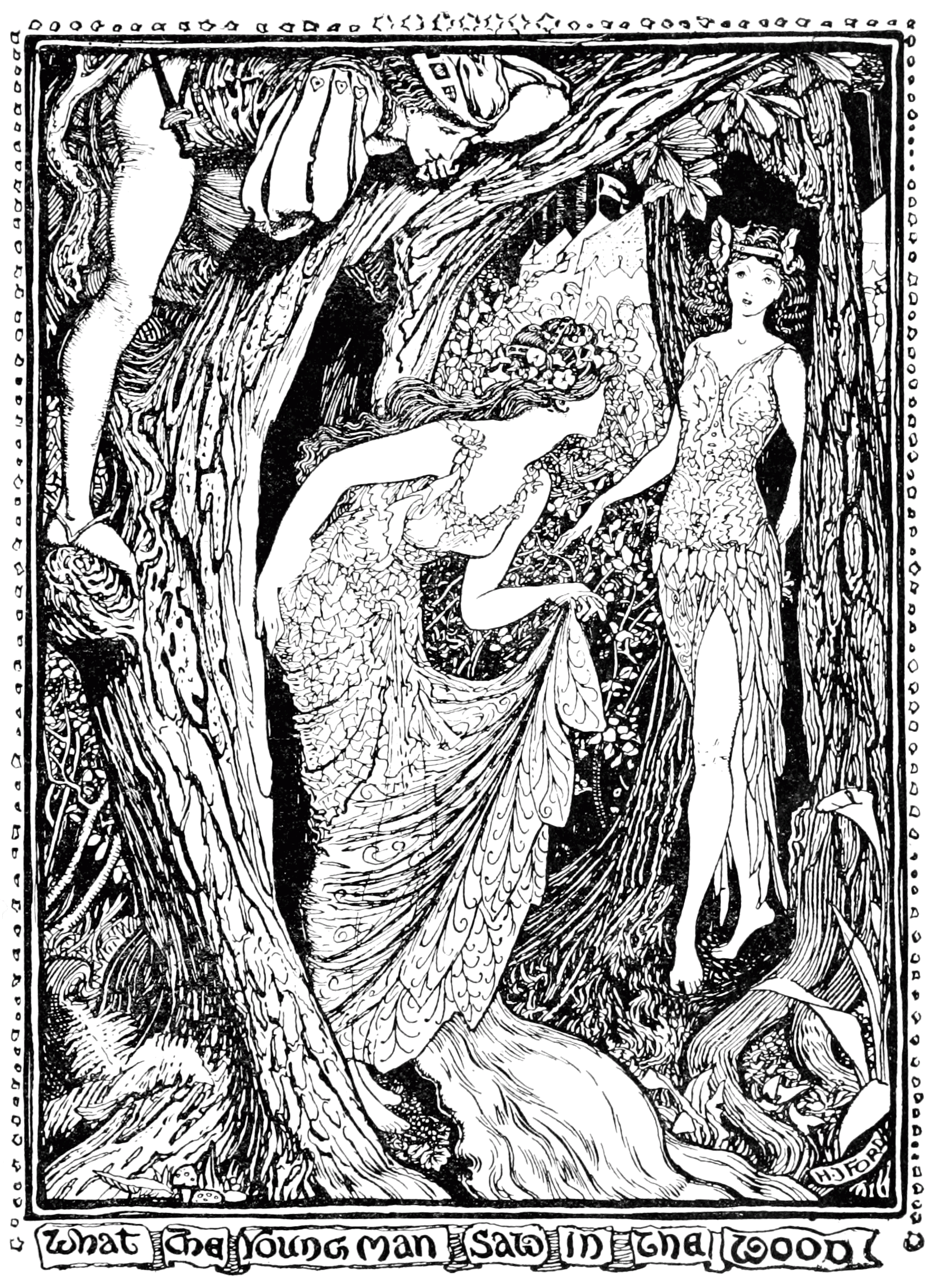 Undescribed: the plate the transcription carries as The Violet Fairy Book - Page 297.png. An image pass replaces this by looking at the picture.