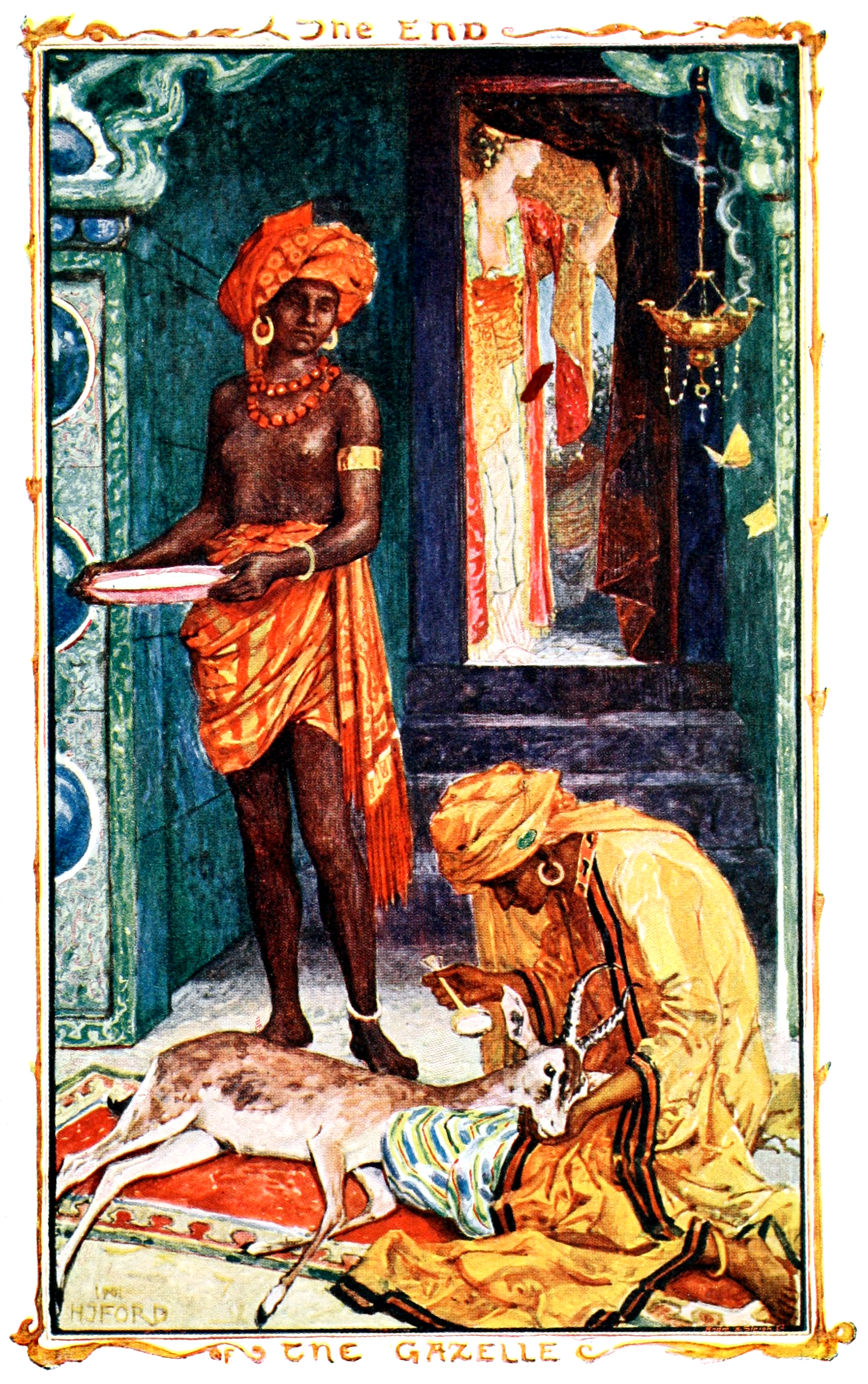Undescribed: the plate the transcription carries as The Violet Fairy Book - Facing page 146.png. An image pass replaces this by looking at the picture.