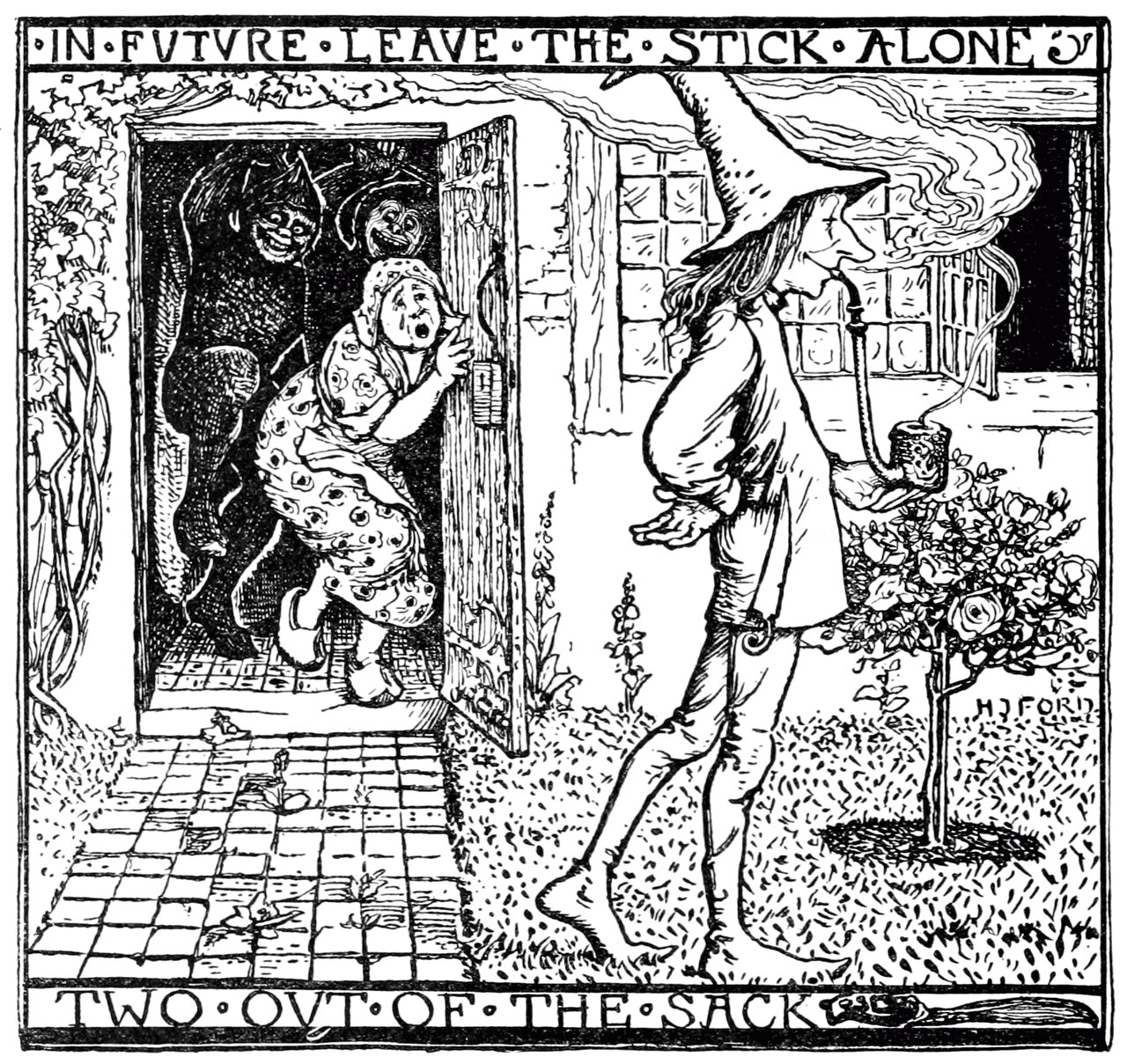 Undescribed: the plate the transcription carries as The Violet Fairy Book - Page 158.png. An image pass replaces this by looking at the picture.