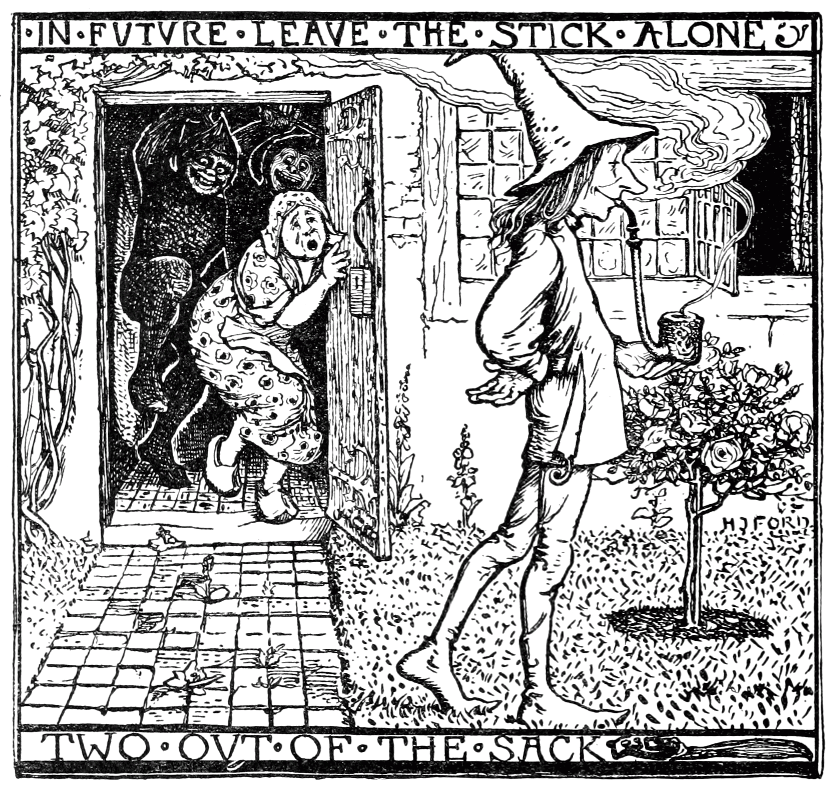 Undescribed: the plate the transcription carries as The Violet Fairy Book - Page 158.png. An image pass replaces this by looking at the picture.