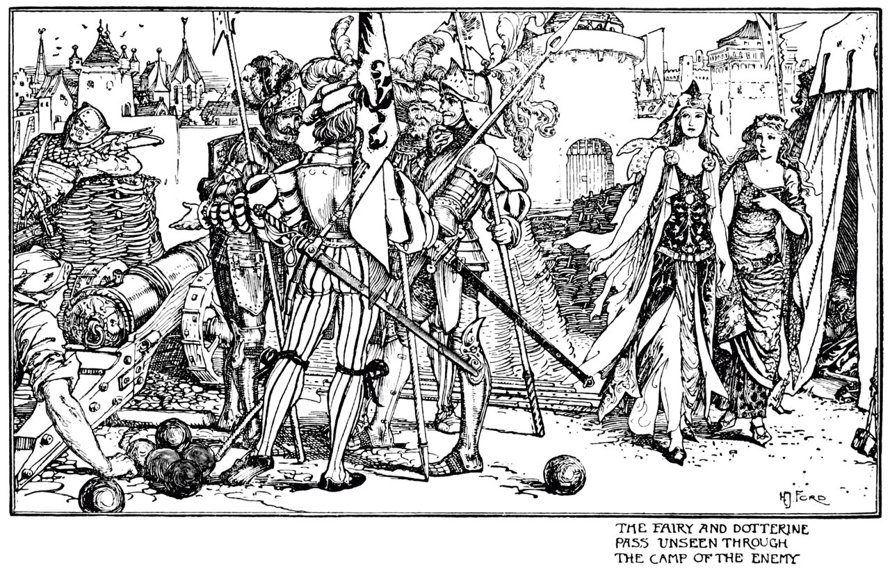 Undescribed: the plate the transcription carries as The Violet Fairy Book - Facing page 104.png. An image pass replaces this by looking at the picture.