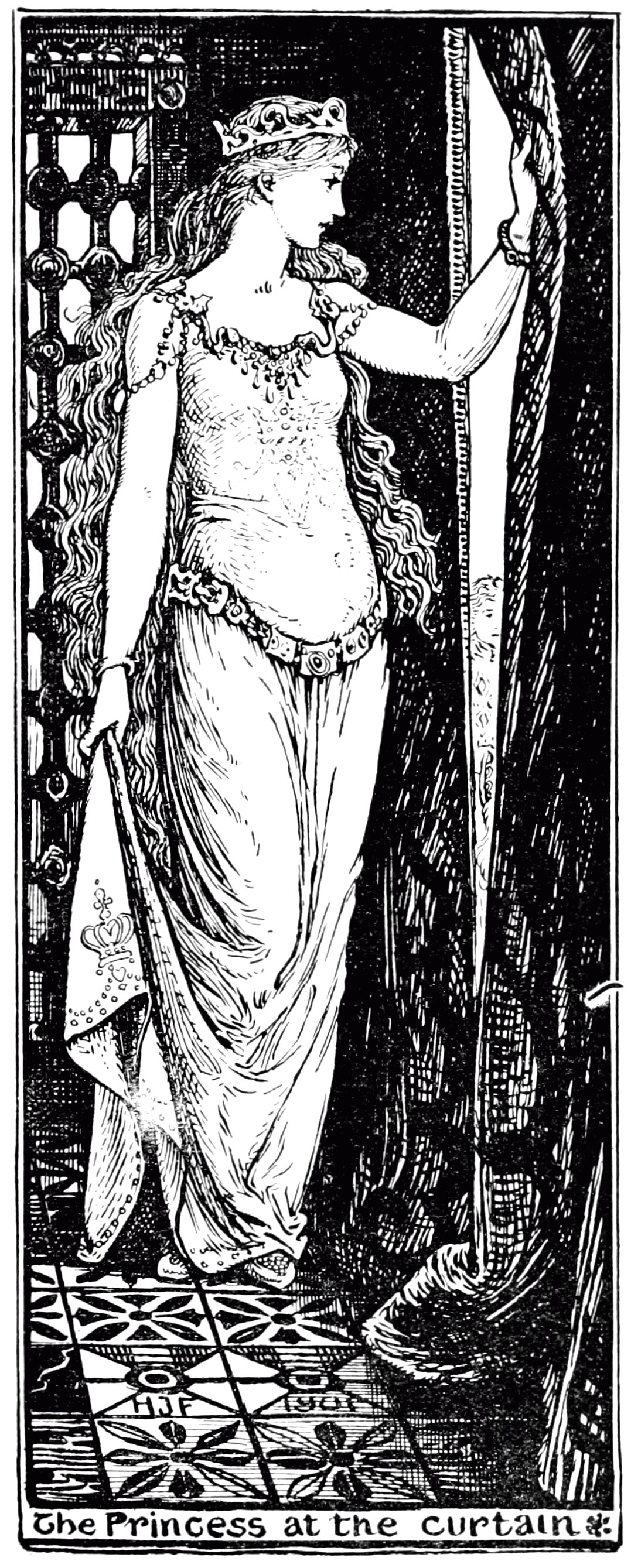 Undescribed: the plate the transcription carries as The Violet Fairy Book - Facing page 200.png. An image pass replaces this by looking at the picture.