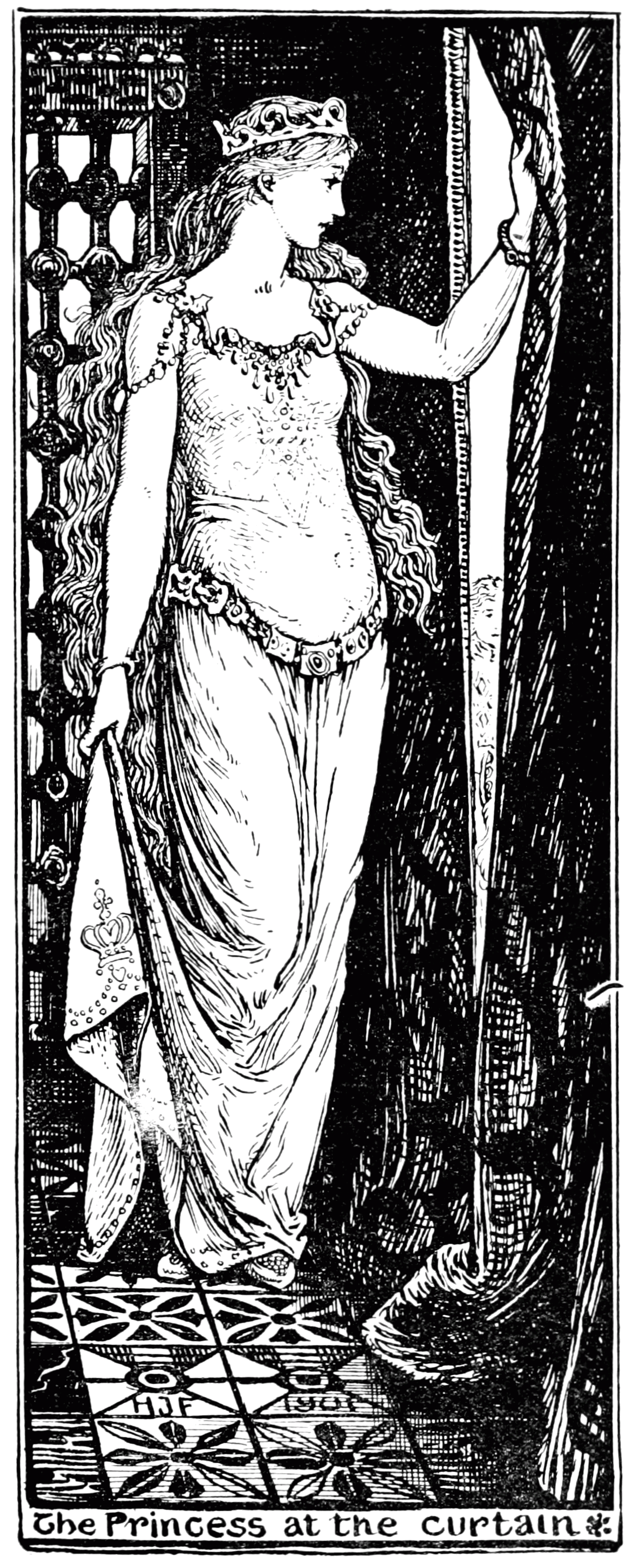 Undescribed: the plate the transcription carries as The Violet Fairy Book - Facing page 200.png. An image pass replaces this by looking at the picture.