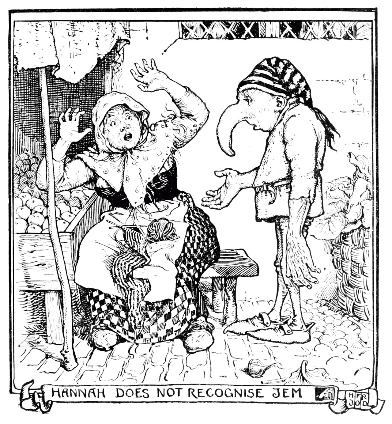 Undescribed: the plate the transcription carries as The Violet Fairy Book - Page 233.png. An image pass replaces this by looking at the picture.