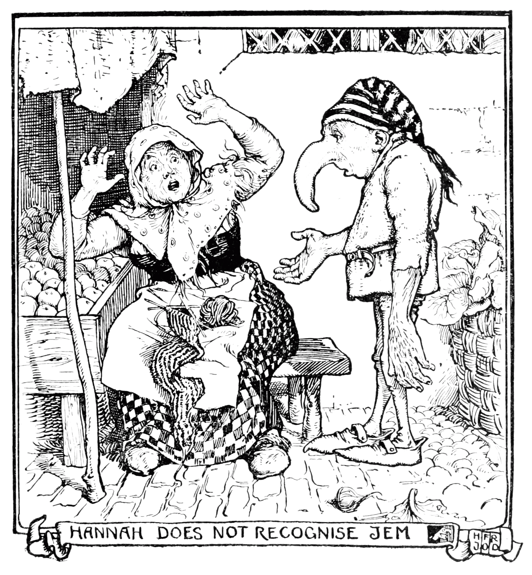 Undescribed: the plate the transcription carries as The Violet Fairy Book - Page 233.png. An image pass replaces this by looking at the picture.