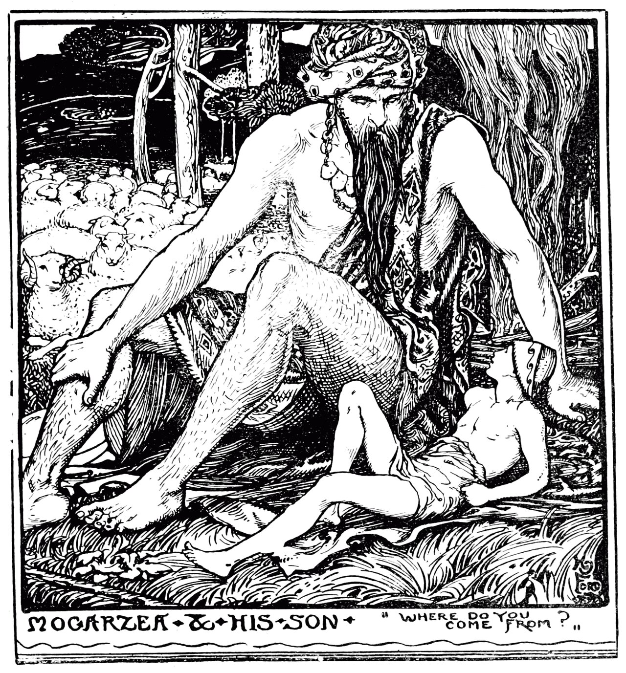 Undescribed: the plate the transcription carries as The Violet Fairy Book - Page 381.png. An image pass replaces this by looking at the picture.
