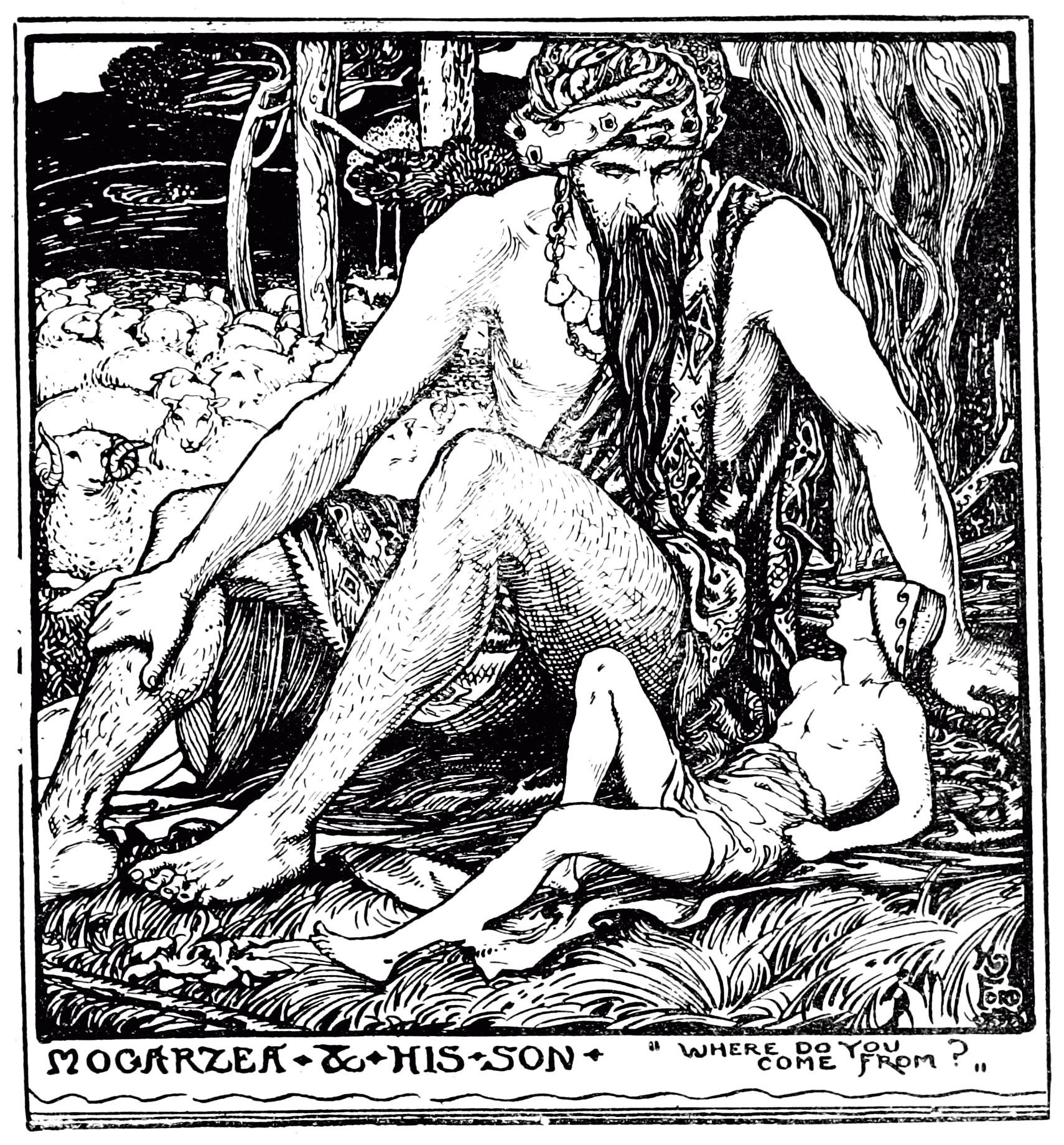 Undescribed: the plate the transcription carries as The Violet Fairy Book - Page 381.png. An image pass replaces this by looking at the picture.