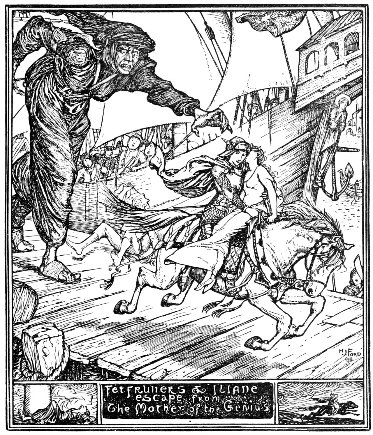 Undescribed: the plate the transcription carries as The Violet Fairy Book - Page 337.png. An image pass replaces this by looking at the picture.