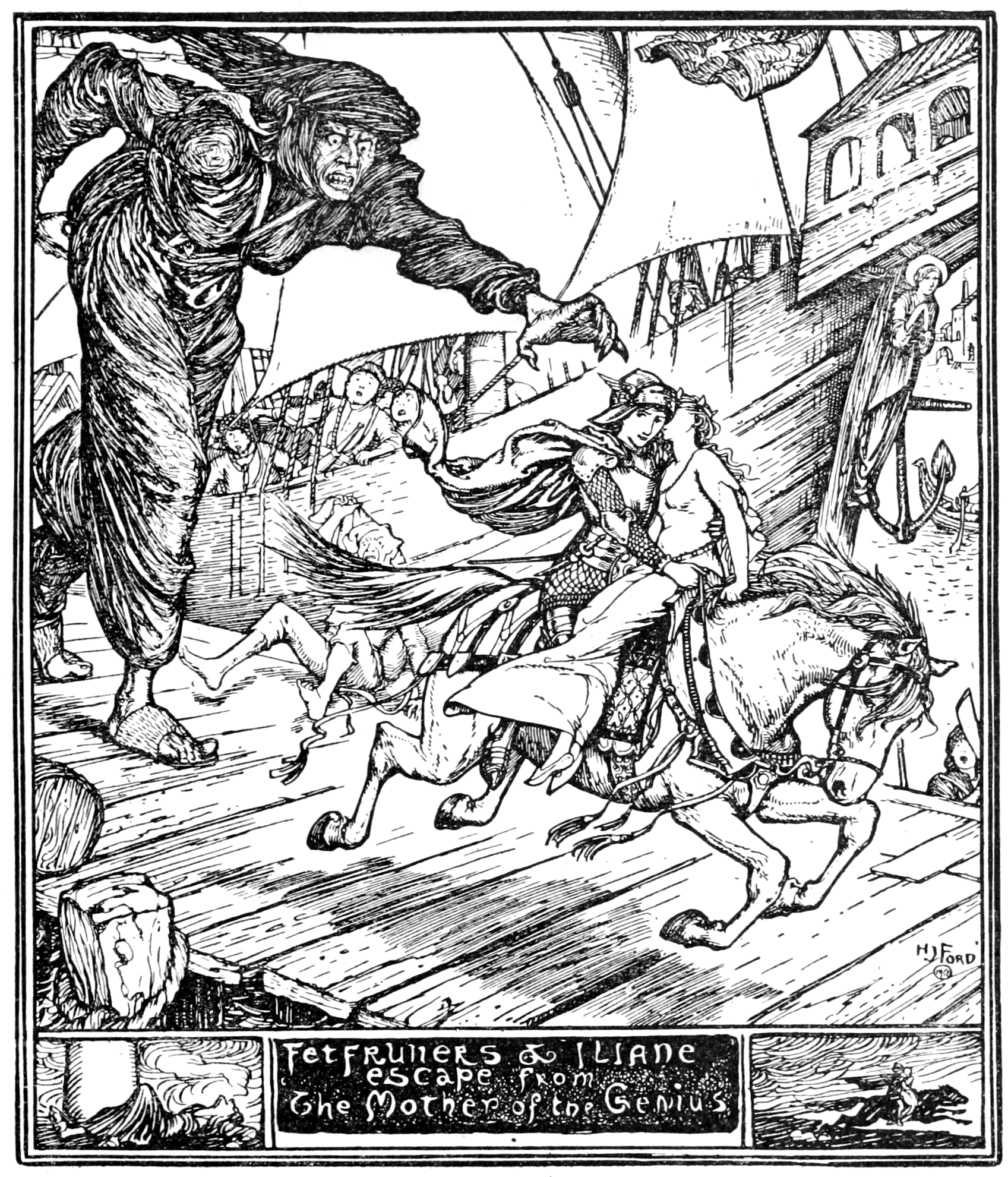 Undescribed: the plate the transcription carries as The Violet Fairy Book - Page 337.png. An image pass replaces this by looking at the picture.